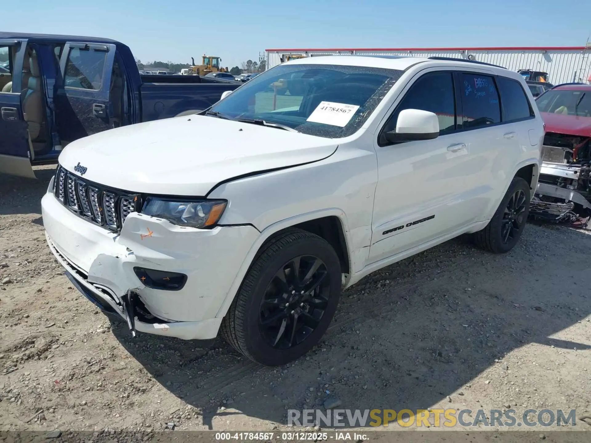 2 fotografías del automóvil dañado 1C4RJFAG7MC705966 JEEP GRAND CHEROKEE 2021