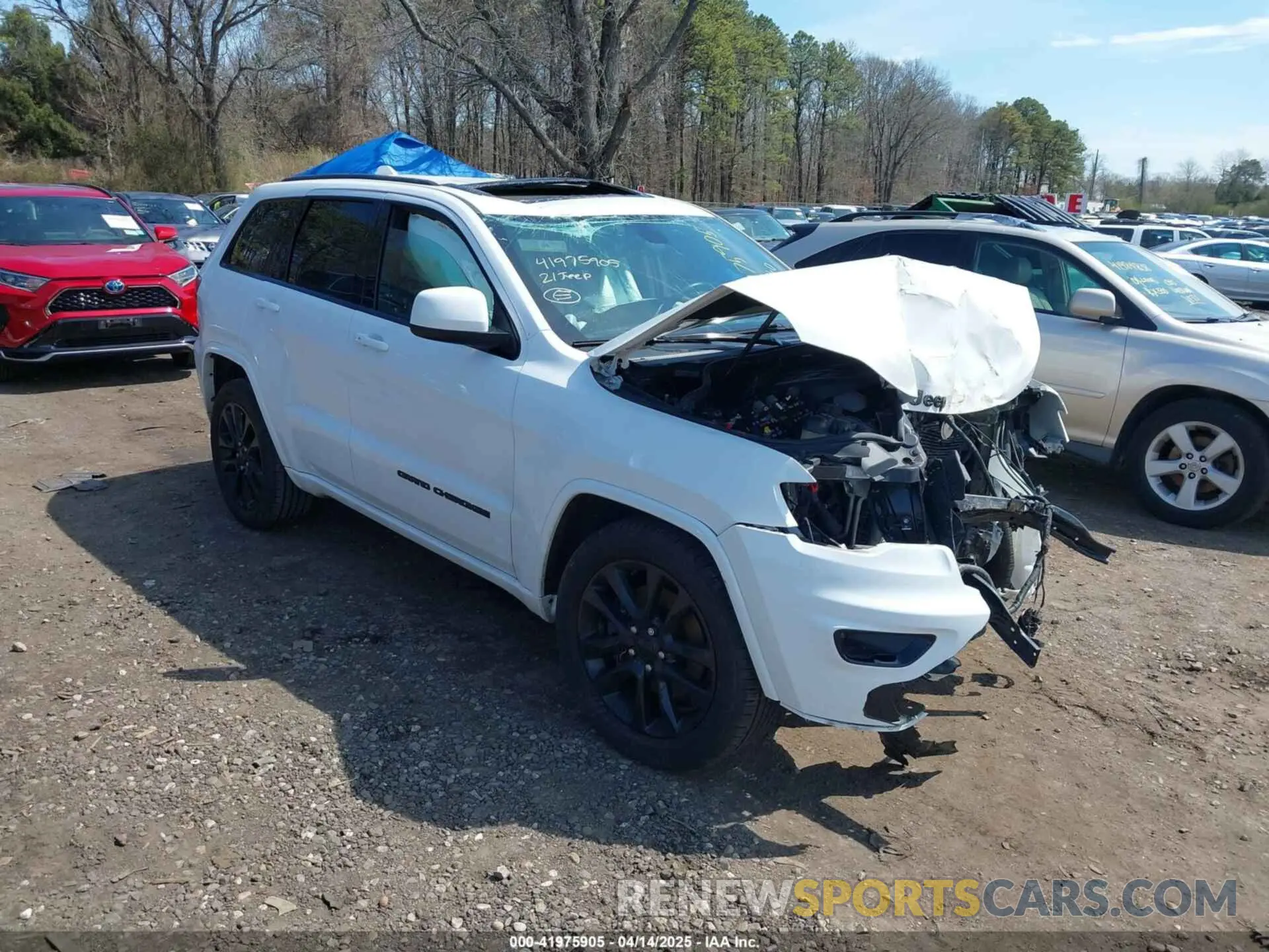 1 fotografías del automóvil dañado 1C4RJFAG7MC776309 JEEP GRAND CHEROKEE 2021
