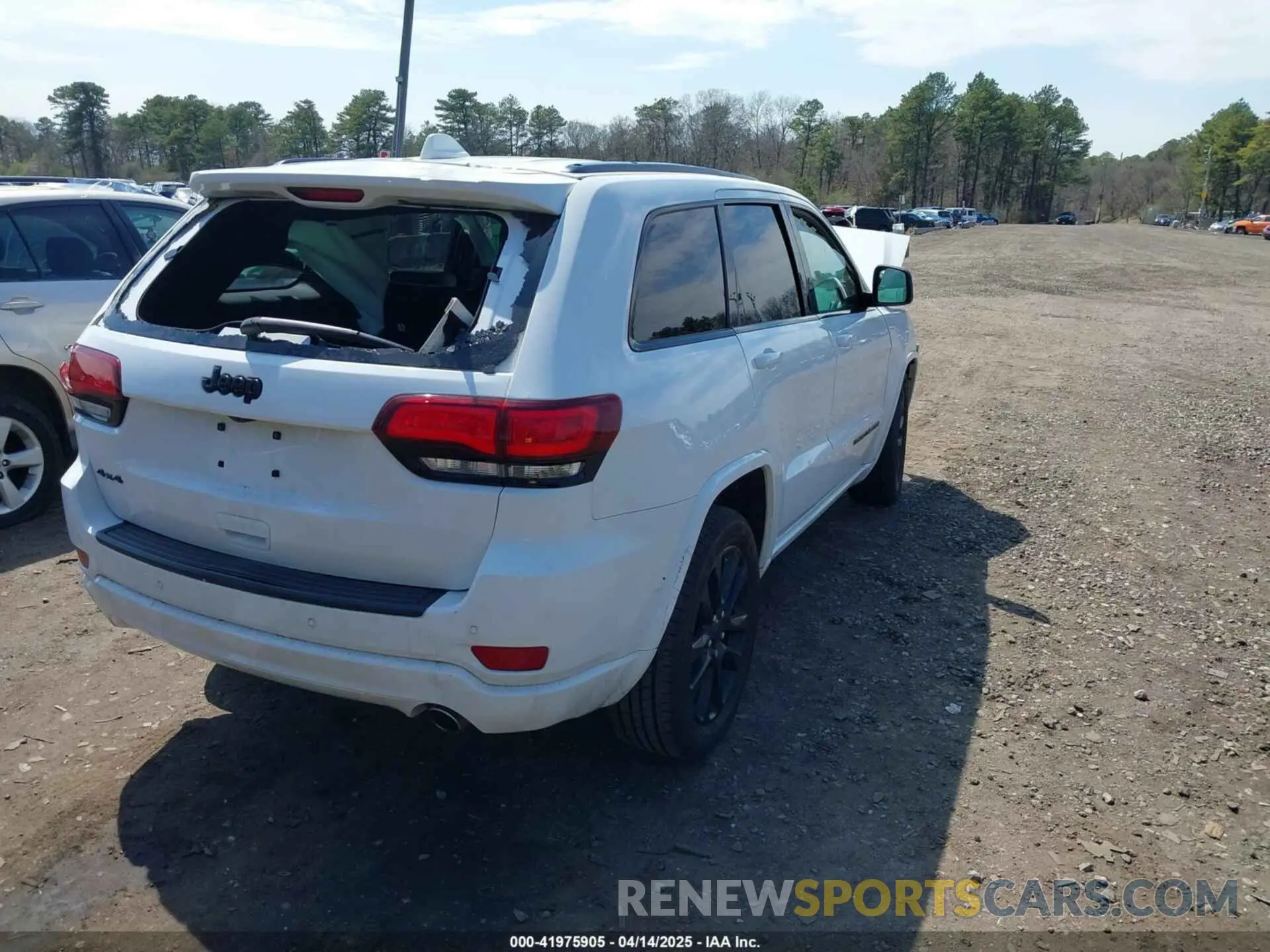 4 fotografías del automóvil dañado 1C4RJFAG7MC776309 JEEP GRAND CHEROKEE 2021