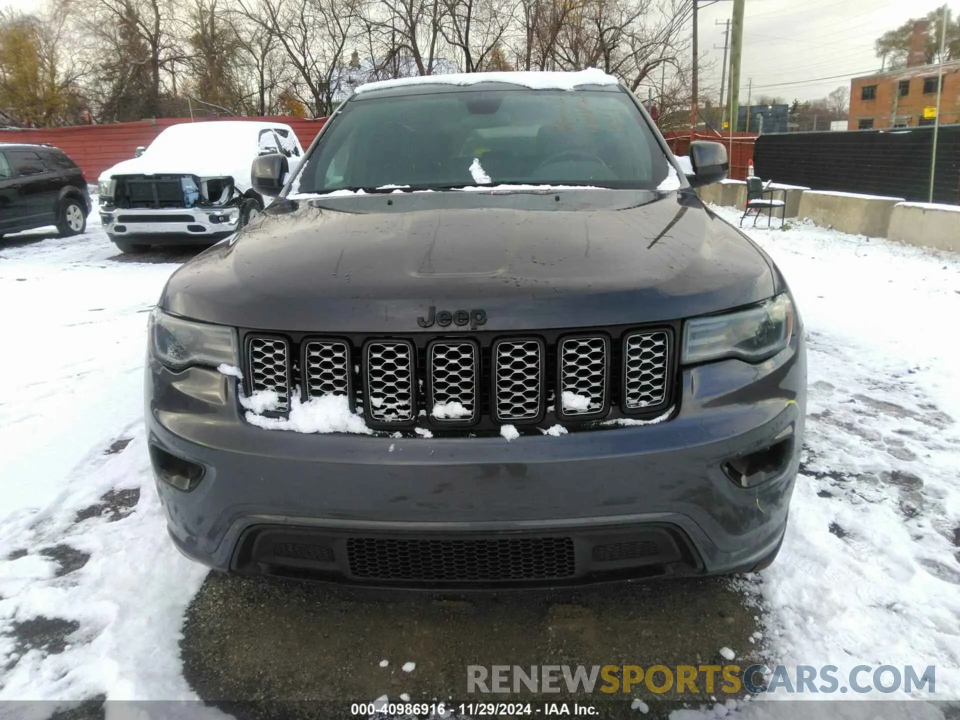 12 fotografías del automóvil dañado 1C4RJFAG8MC823847 JEEP GRAND CHEROKEE 2021