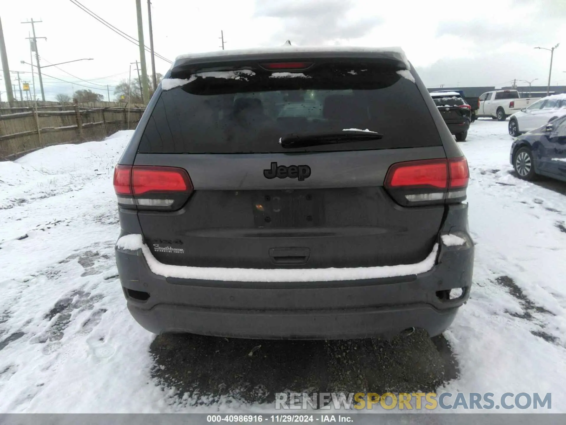 16 fotografías del automóvil dañado 1C4RJFAG8MC823847 JEEP GRAND CHEROKEE 2021