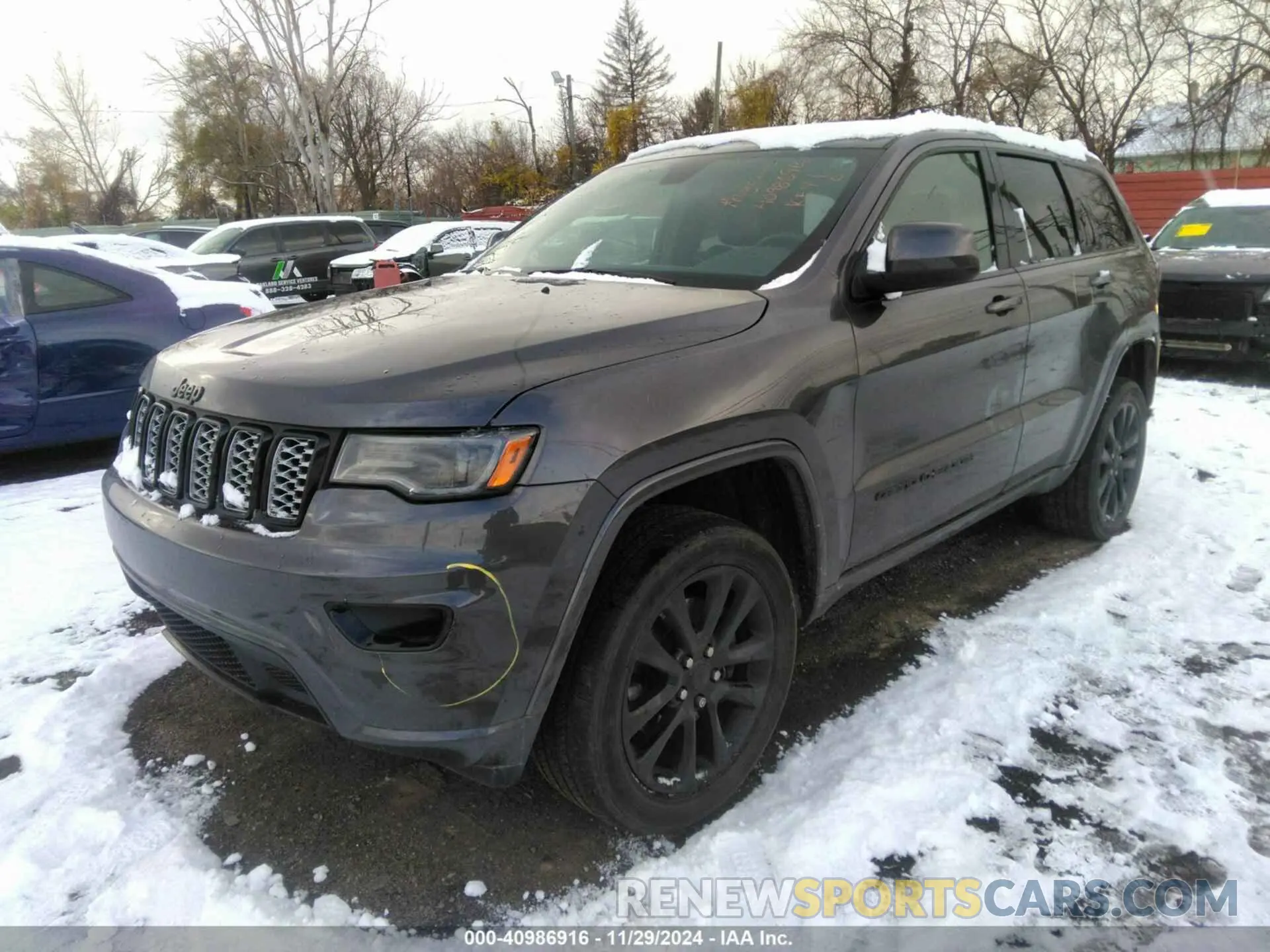2 fotografías del automóvil dañado 1C4RJFAG8MC823847 JEEP GRAND CHEROKEE 2021