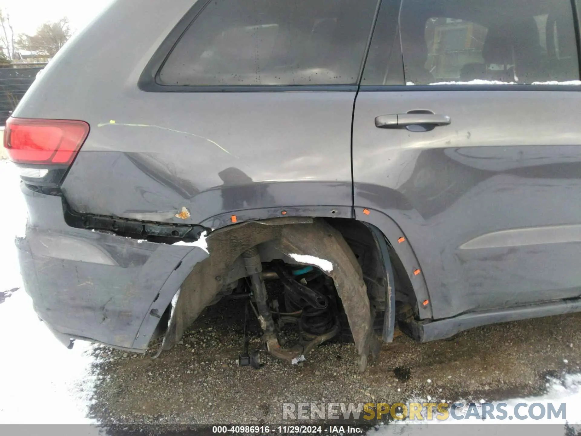 6 fotografías del automóvil dañado 1C4RJFAG8MC823847 JEEP GRAND CHEROKEE 2021