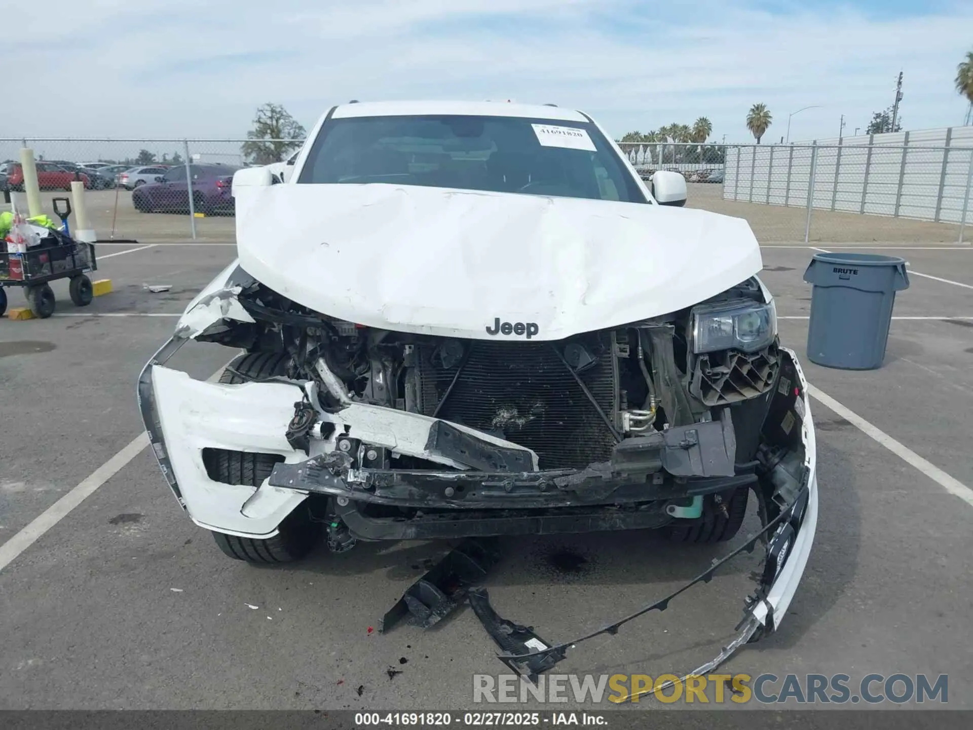 13 fotografías del automóvil dañado 1C4RJFAG9MC525081 JEEP GRAND CHEROKEE 2021