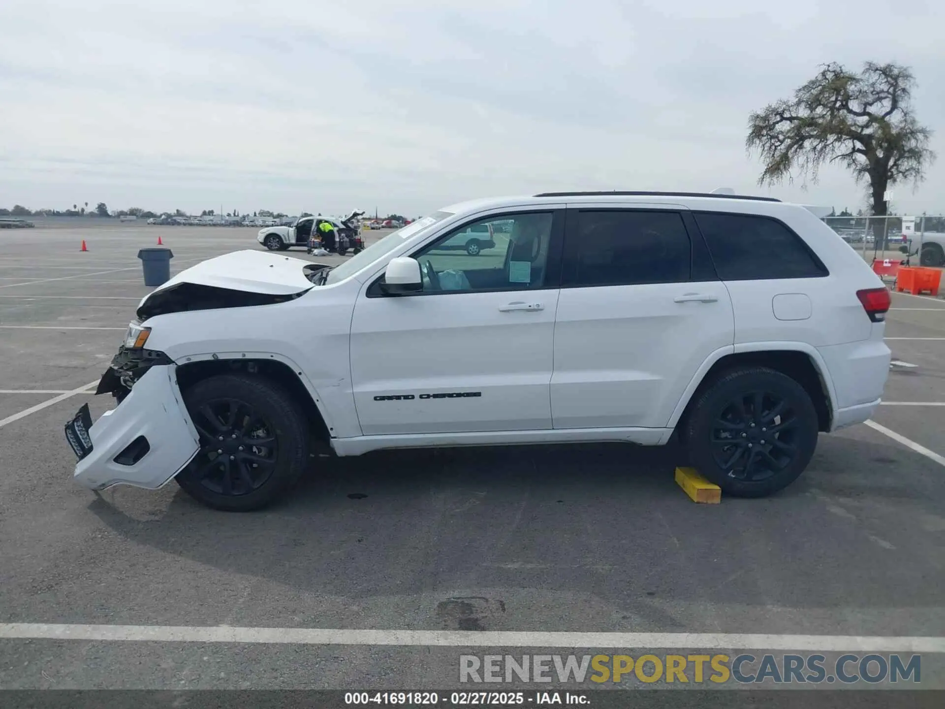 15 fotografías del automóvil dañado 1C4RJFAG9MC525081 JEEP GRAND CHEROKEE 2021