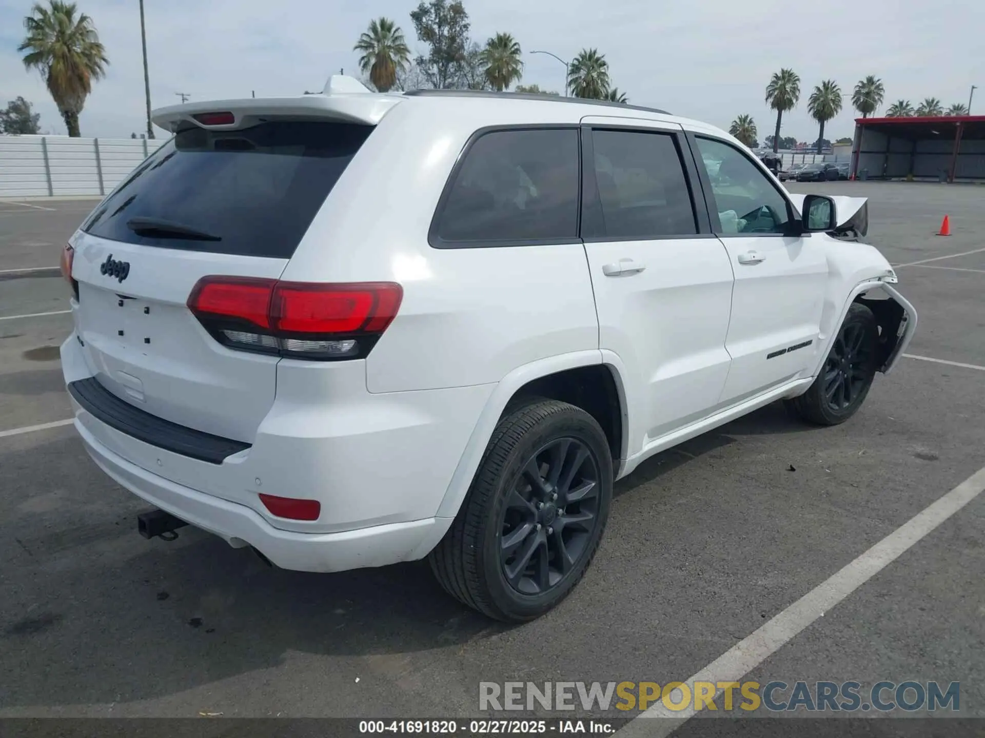 4 fotografías del automóvil dañado 1C4RJFAG9MC525081 JEEP GRAND CHEROKEE 2021