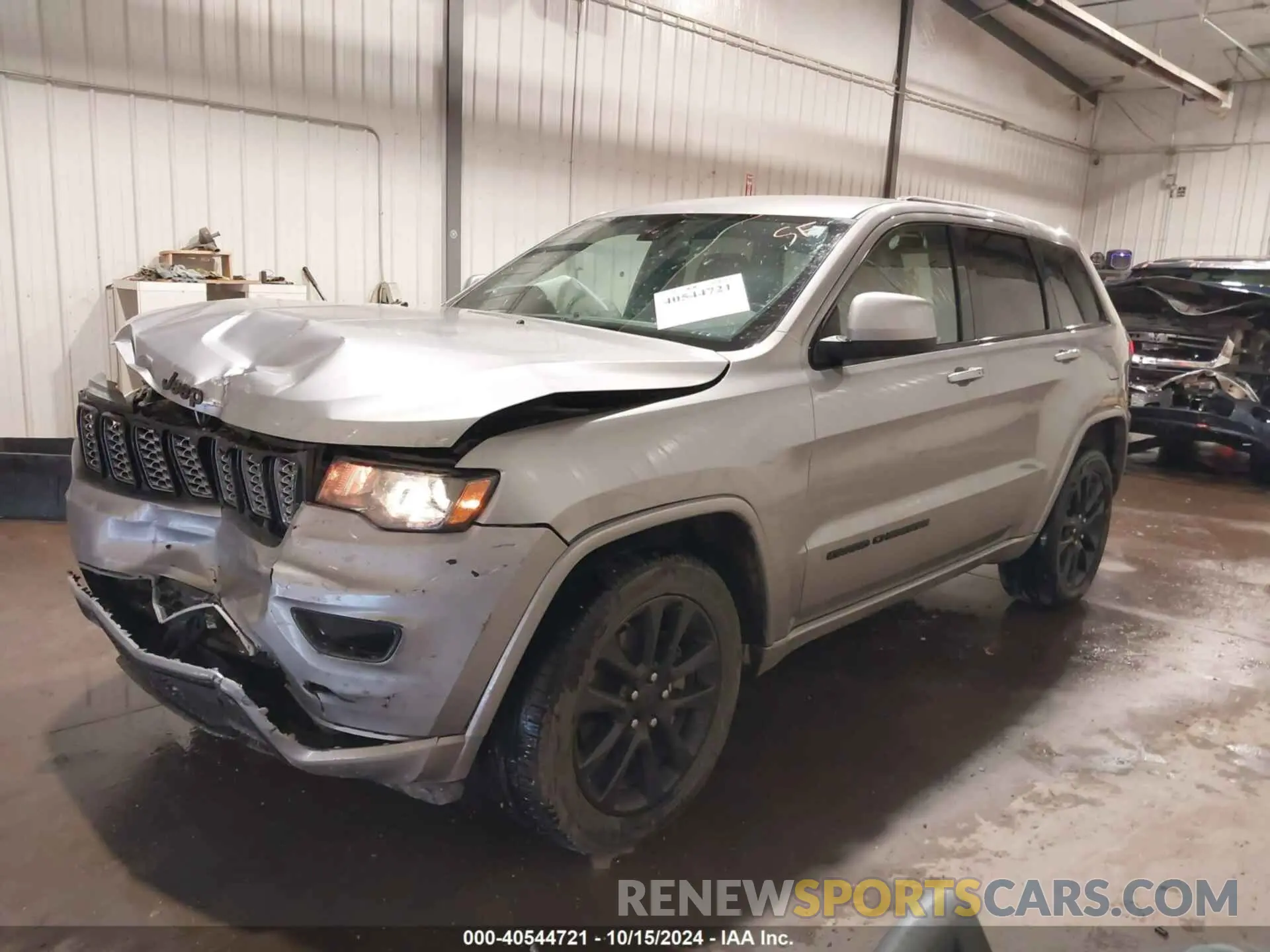 2 fotografías del automóvil dañado 1C4RJFAGXMC563628 JEEP GRAND CHEROKEE 2021