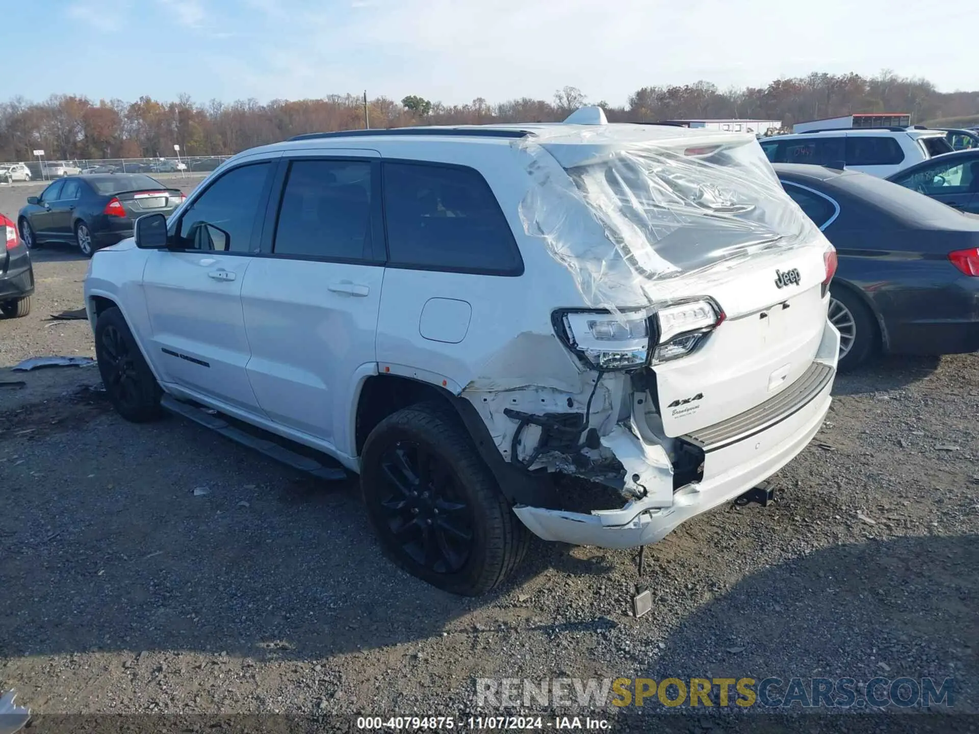 14 fotografías del automóvil dañado 1C4RJFAGXMC589548 JEEP GRAND CHEROKEE 2021