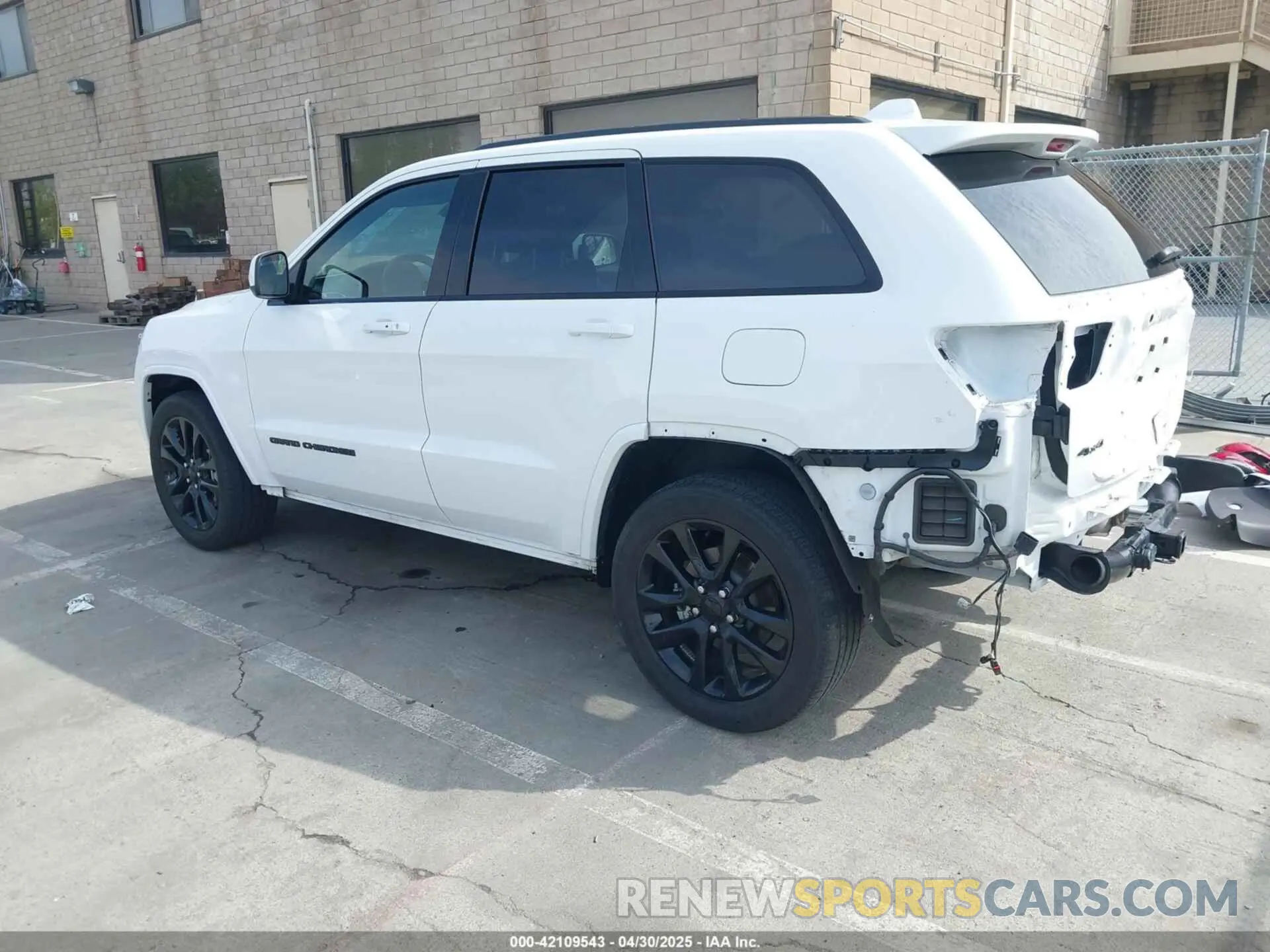 3 fotografías del automóvil dañado 1C4RJFAGXMC652969 JEEP GRAND CHEROKEE 2021