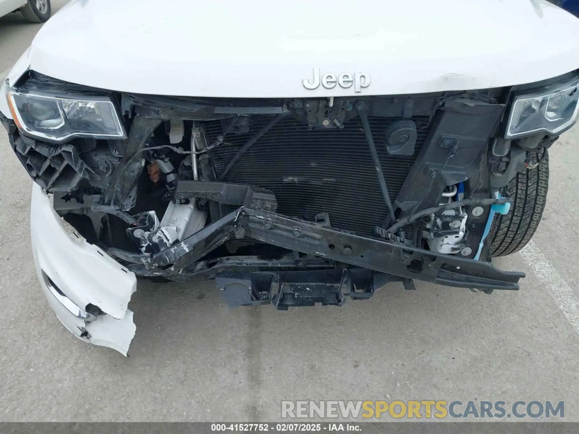 6 fotografías del automóvil dañado 1C4RJFAGXMC687897 JEEP GRAND CHEROKEE 2021