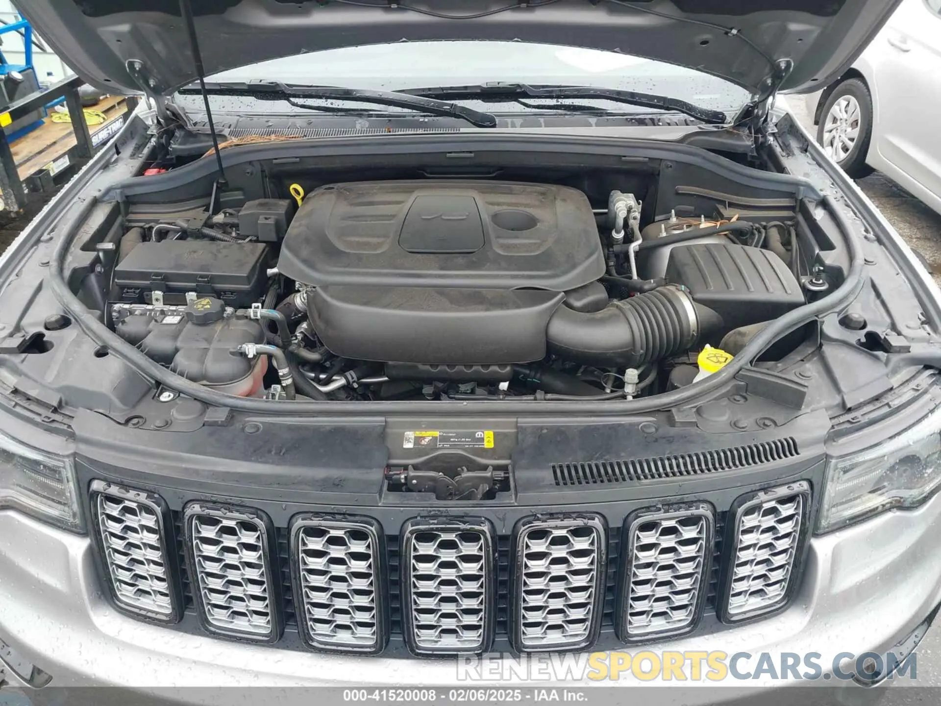 10 fotografías del automóvil dañado 1C4RJFAGXMC691156 JEEP GRAND CHEROKEE 2021