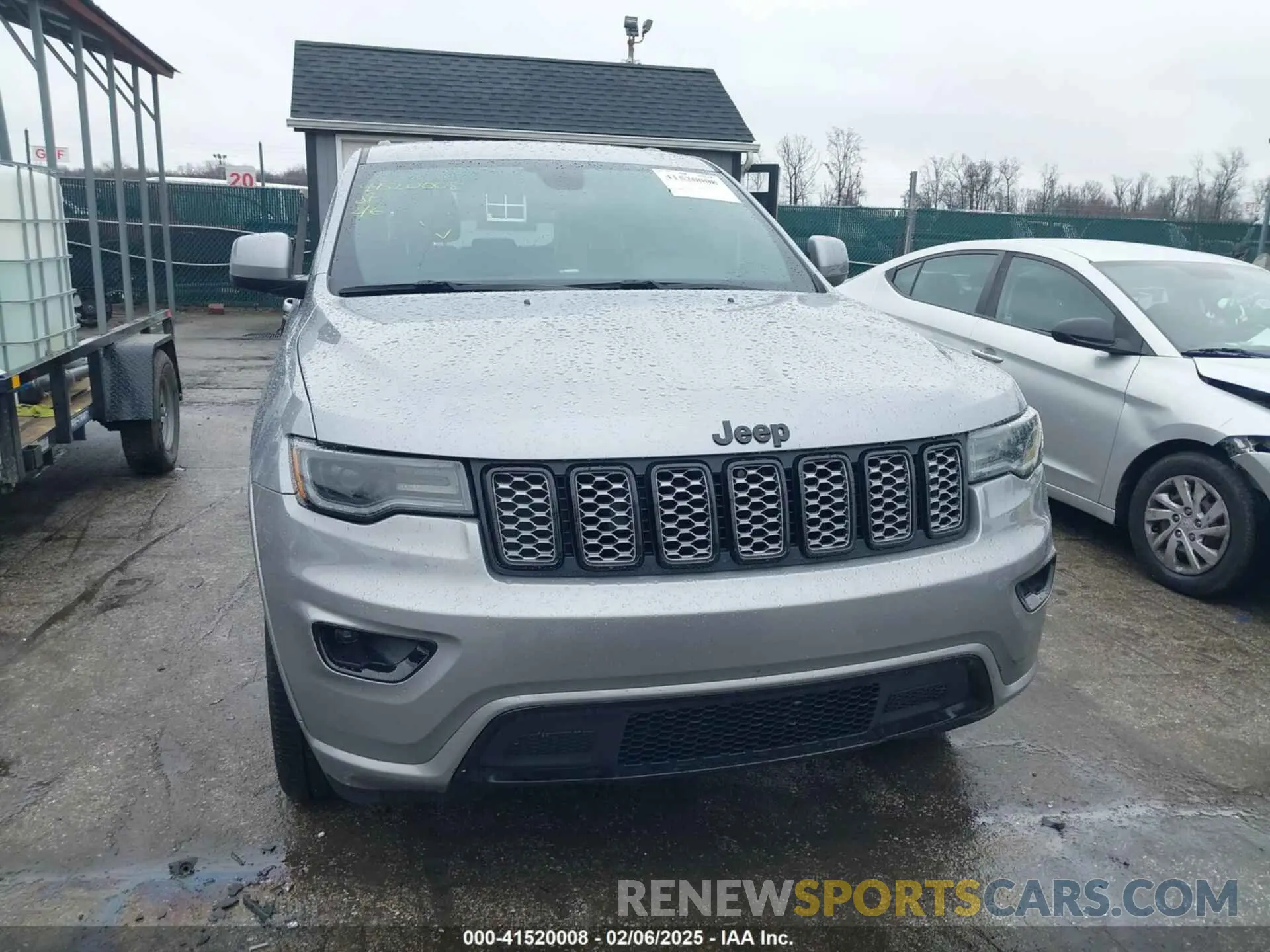 12 fotografías del automóvil dañado 1C4RJFAGXMC691156 JEEP GRAND CHEROKEE 2021