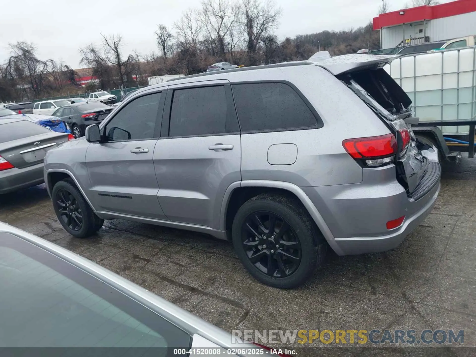 14 fotografías del automóvil dañado 1C4RJFAGXMC691156 JEEP GRAND CHEROKEE 2021