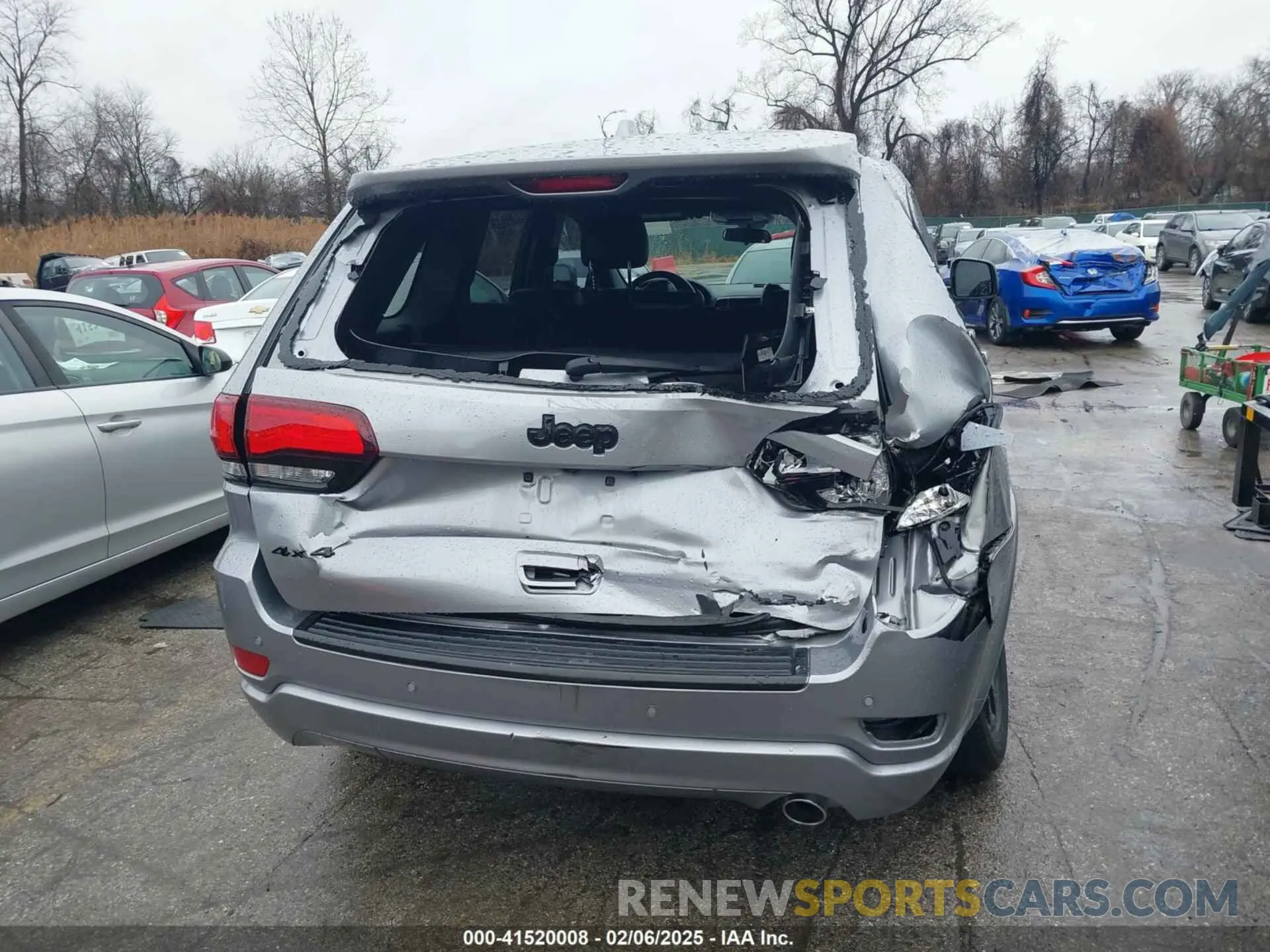 16 fotografías del automóvil dañado 1C4RJFAGXMC691156 JEEP GRAND CHEROKEE 2021