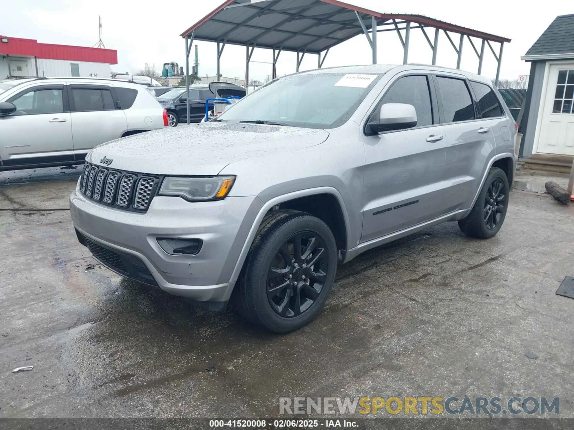 2 fotografías del automóvil dañado 1C4RJFAGXMC691156 JEEP GRAND CHEROKEE 2021