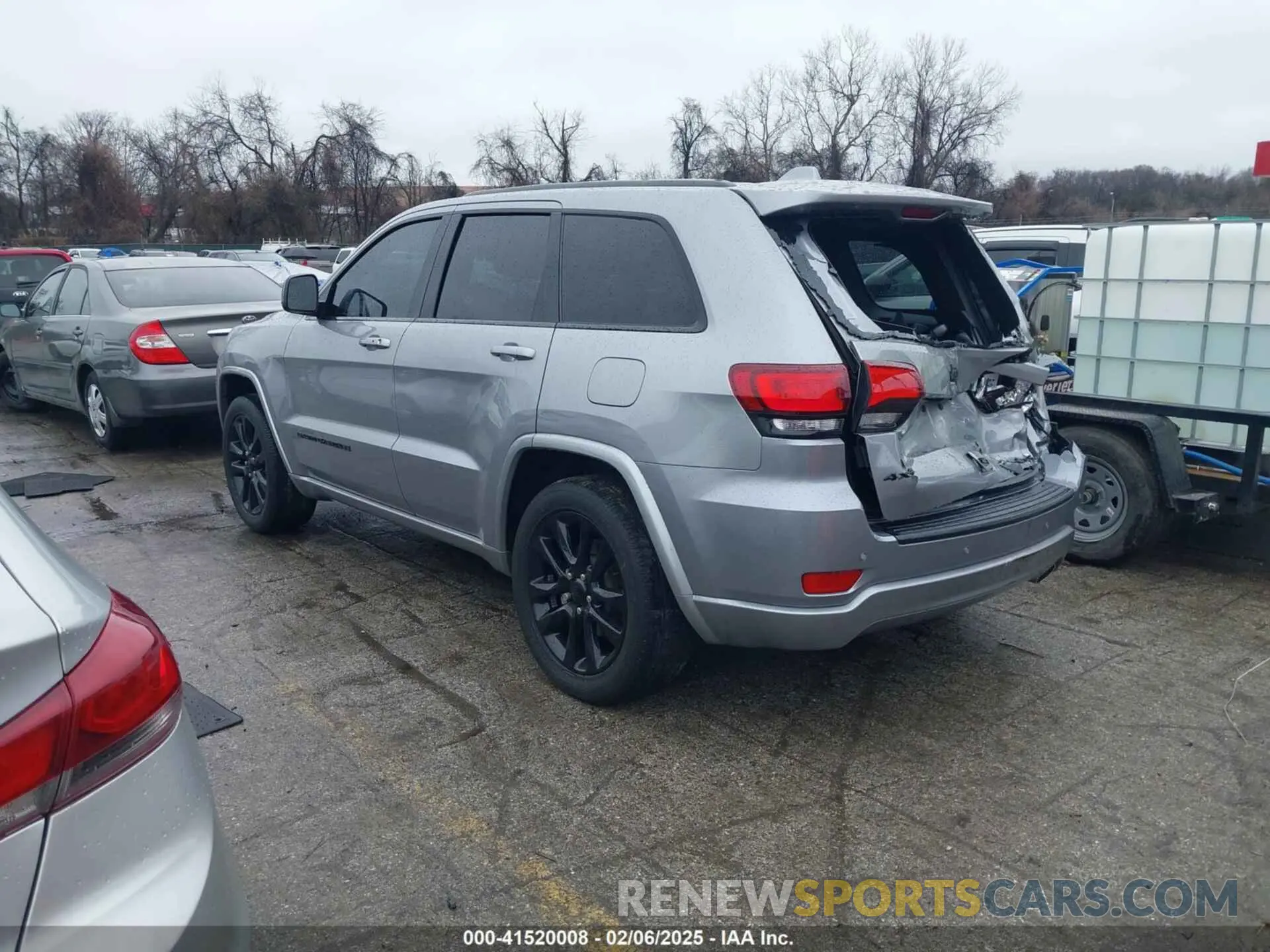 3 fotografías del automóvil dañado 1C4RJFAGXMC691156 JEEP GRAND CHEROKEE 2021