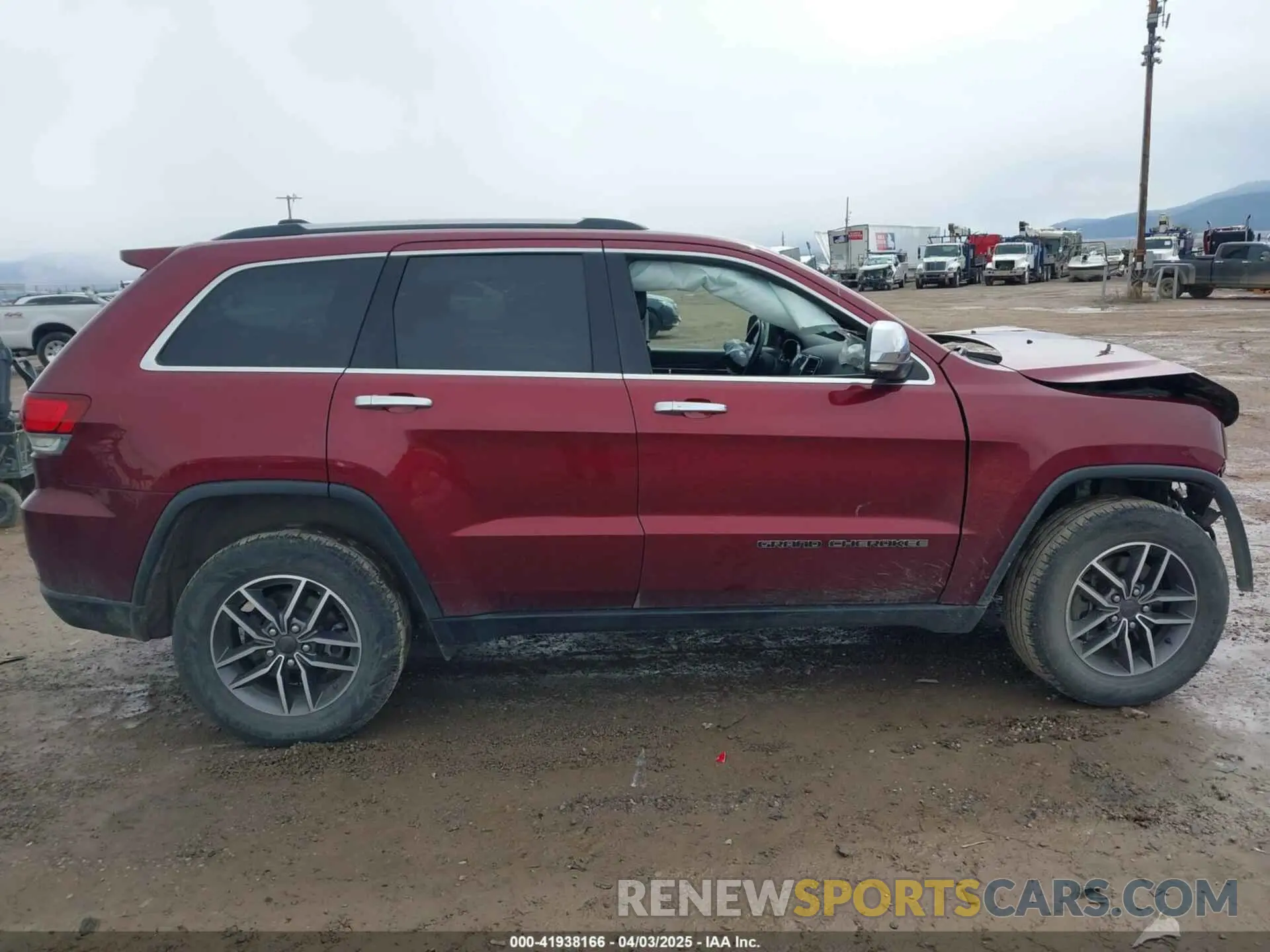 14 fotografías del automóvil dañado 1C4RJFBG0MC627996 JEEP GRAND CHEROKEE 2021