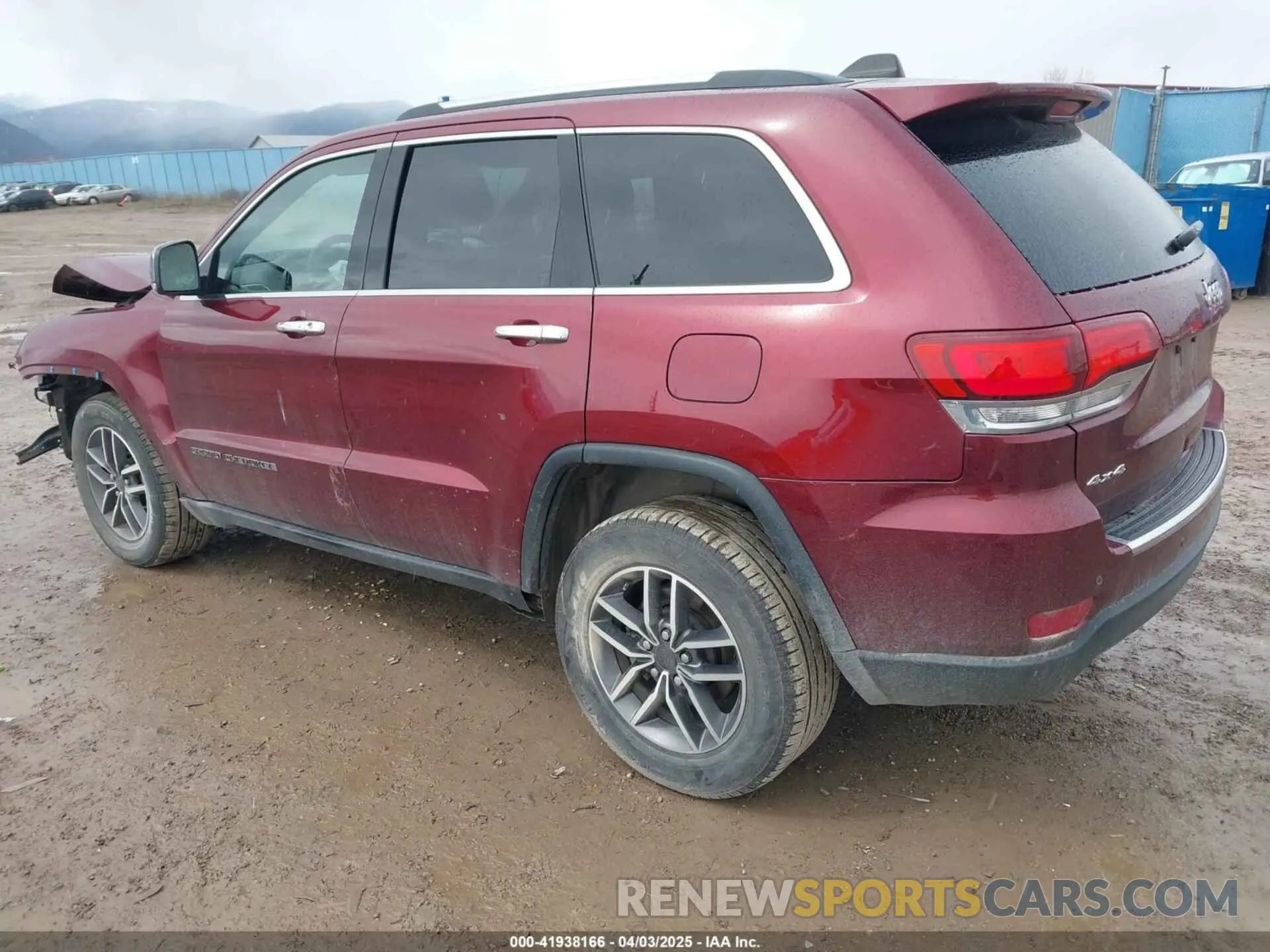 3 fotografías del automóvil dañado 1C4RJFBG0MC627996 JEEP GRAND CHEROKEE 2021