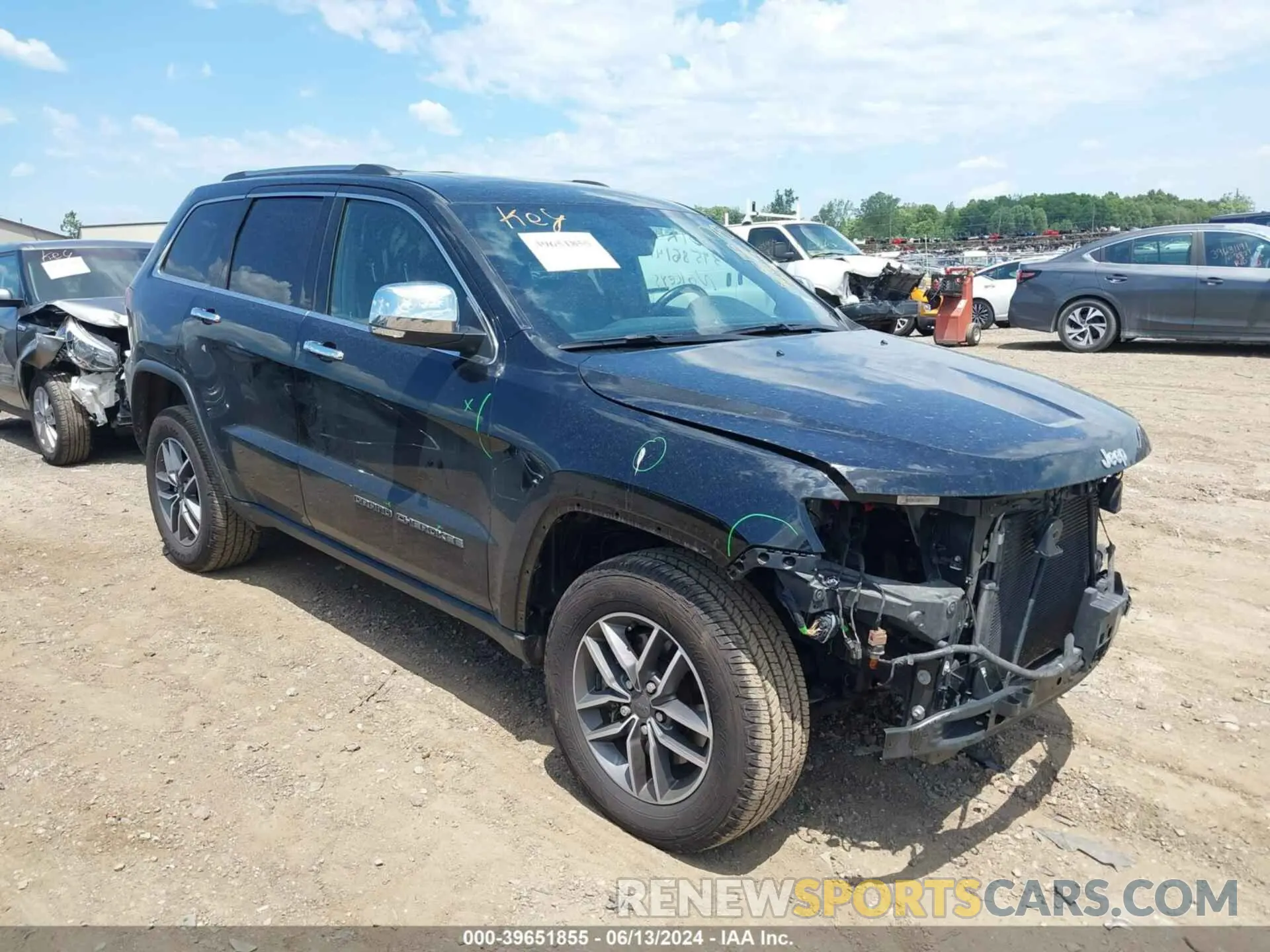 1 fotografías del automóvil dañado 1C4RJFBG0MC776781 JEEP GRAND CHEROKEE 2021