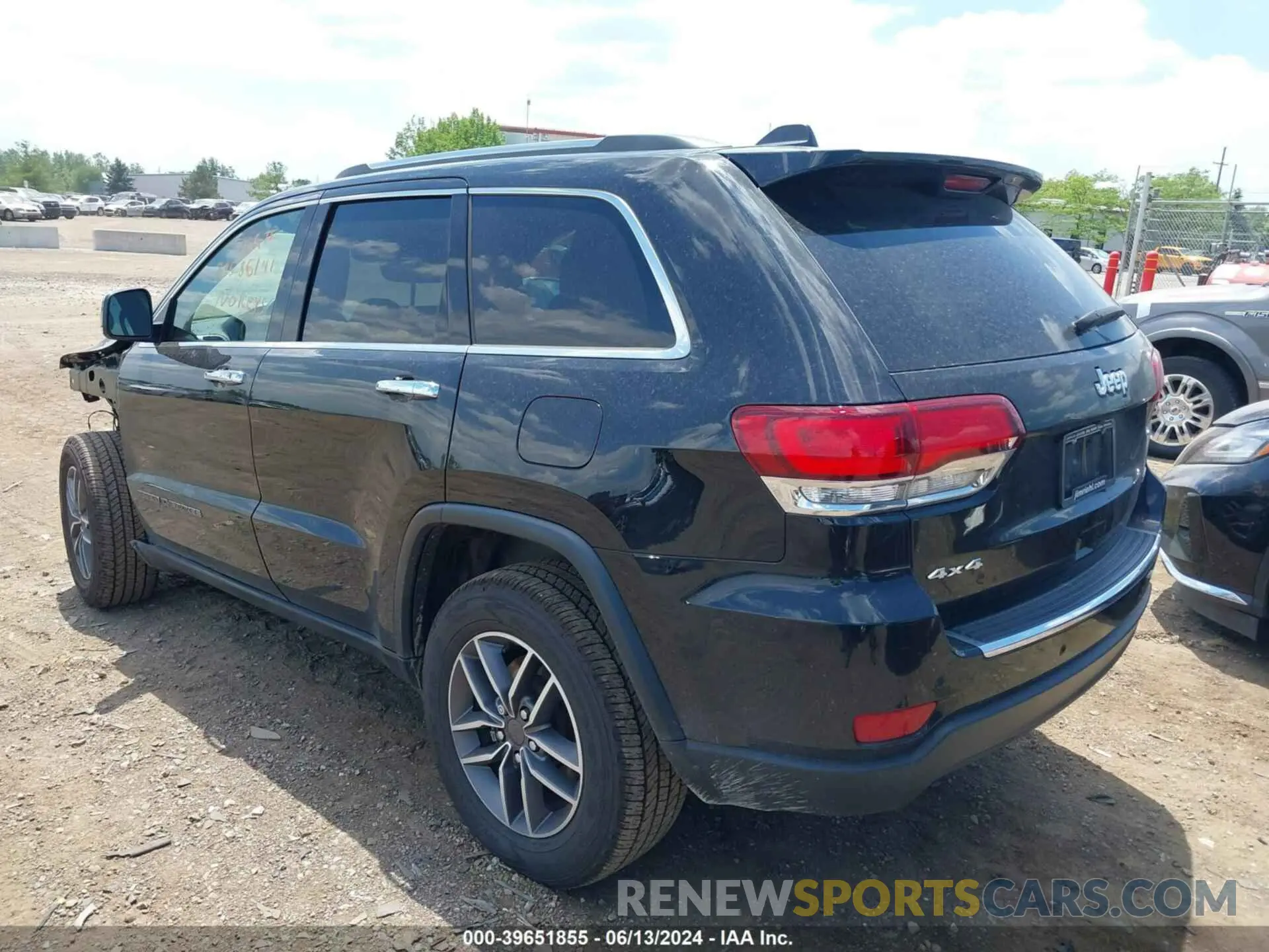 3 fotografías del automóvil dañado 1C4RJFBG0MC776781 JEEP GRAND CHEROKEE 2021