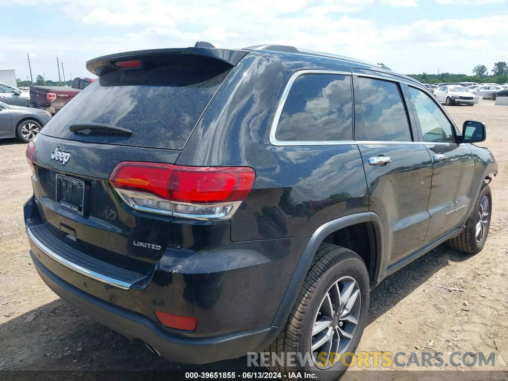 4 fotografías del automóvil dañado 1C4RJFBG0MC776781 JEEP GRAND CHEROKEE 2021