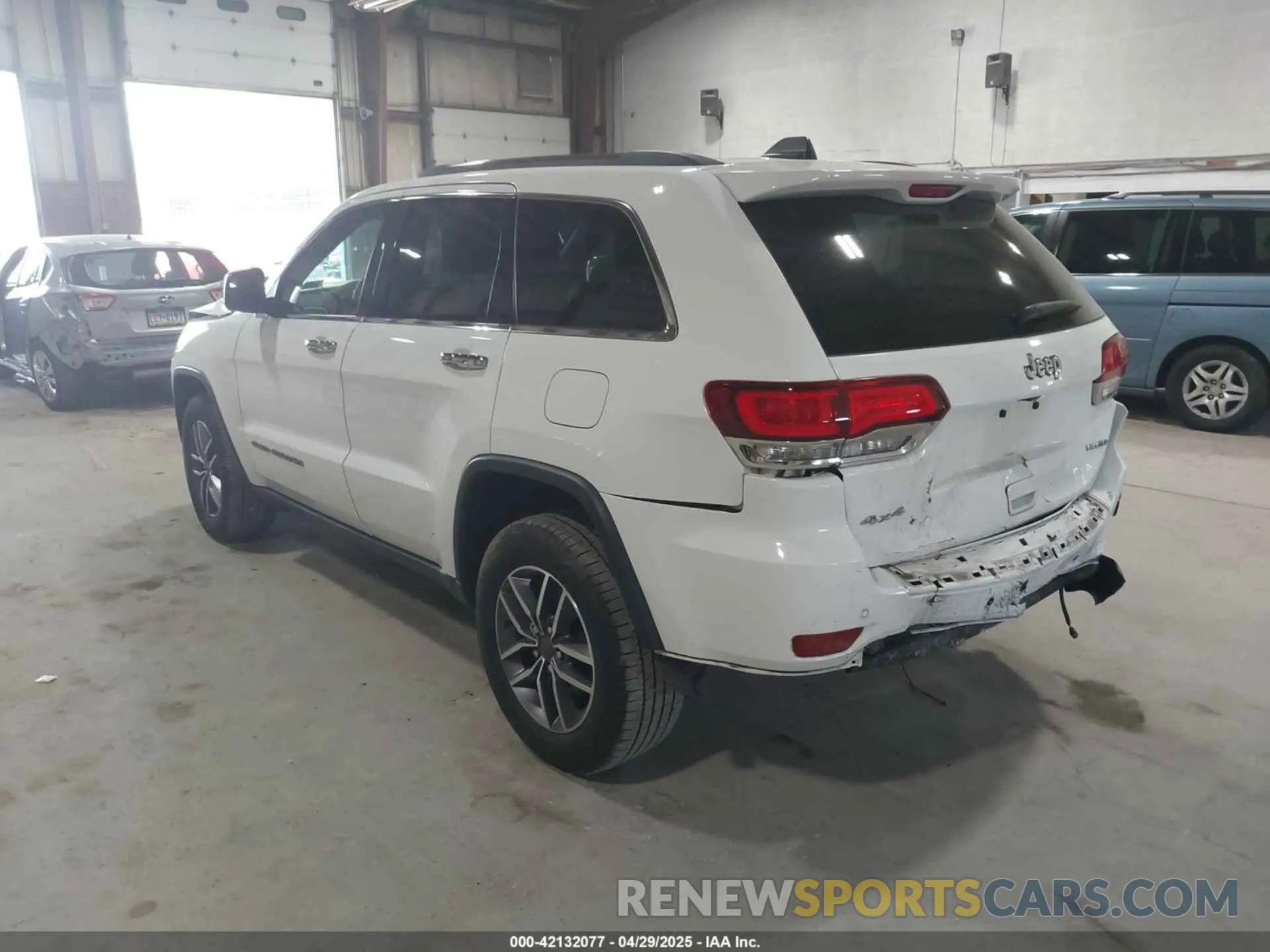 3 fotografías del automóvil dañado 1C4RJFBG1MC527034 JEEP GRAND CHEROKEE 2021
