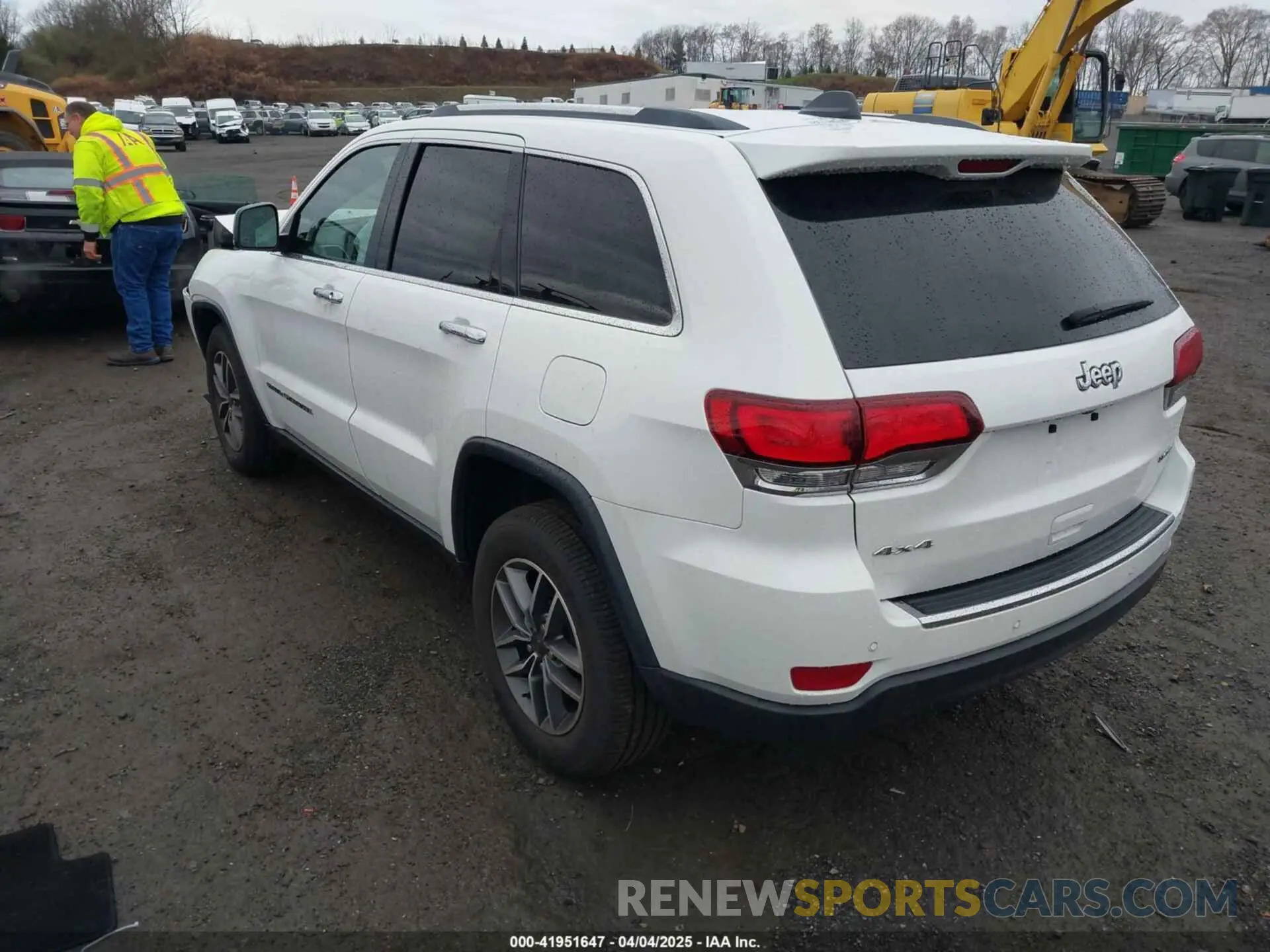 3 fotografías del automóvil dañado 1C4RJFBG1MC537952 JEEP GRAND CHEROKEE 2021