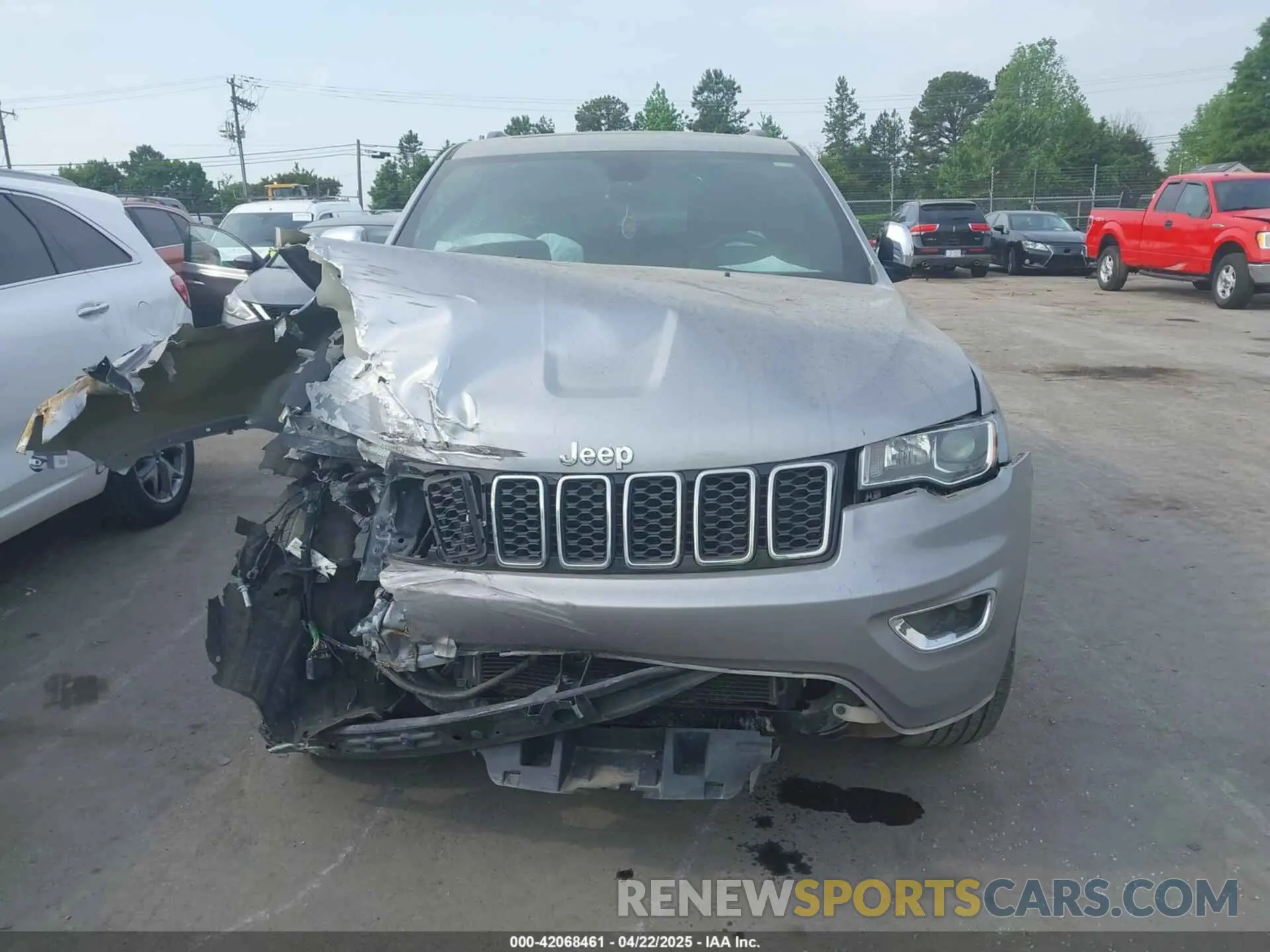 11 fotografías del automóvil dañado 1C4RJFBG2MC612156 JEEP GRAND CHEROKEE 2021