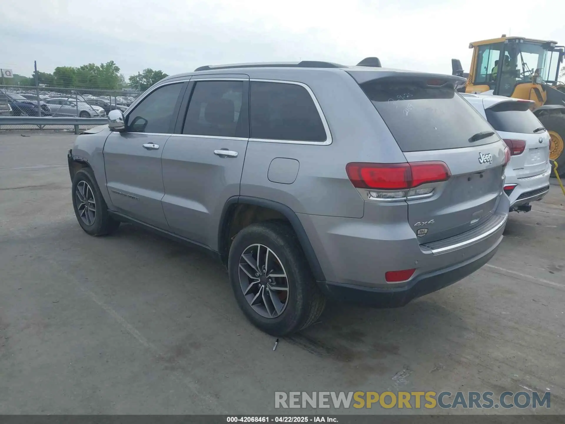 3 fotografías del automóvil dañado 1C4RJFBG2MC612156 JEEP GRAND CHEROKEE 2021