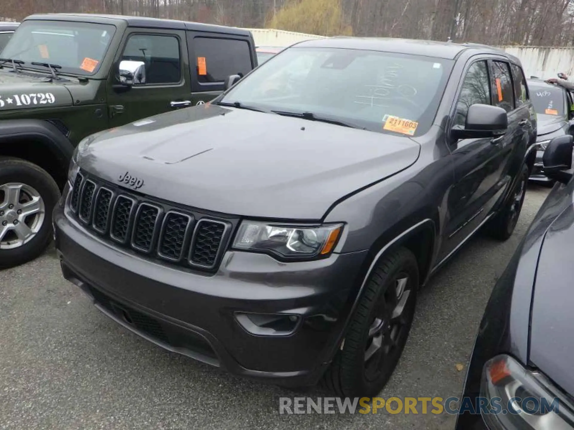 4 fotografías del automóvil dañado 1C4RJFBG2MC627787 JEEP GRAND CHEROKEE 2021