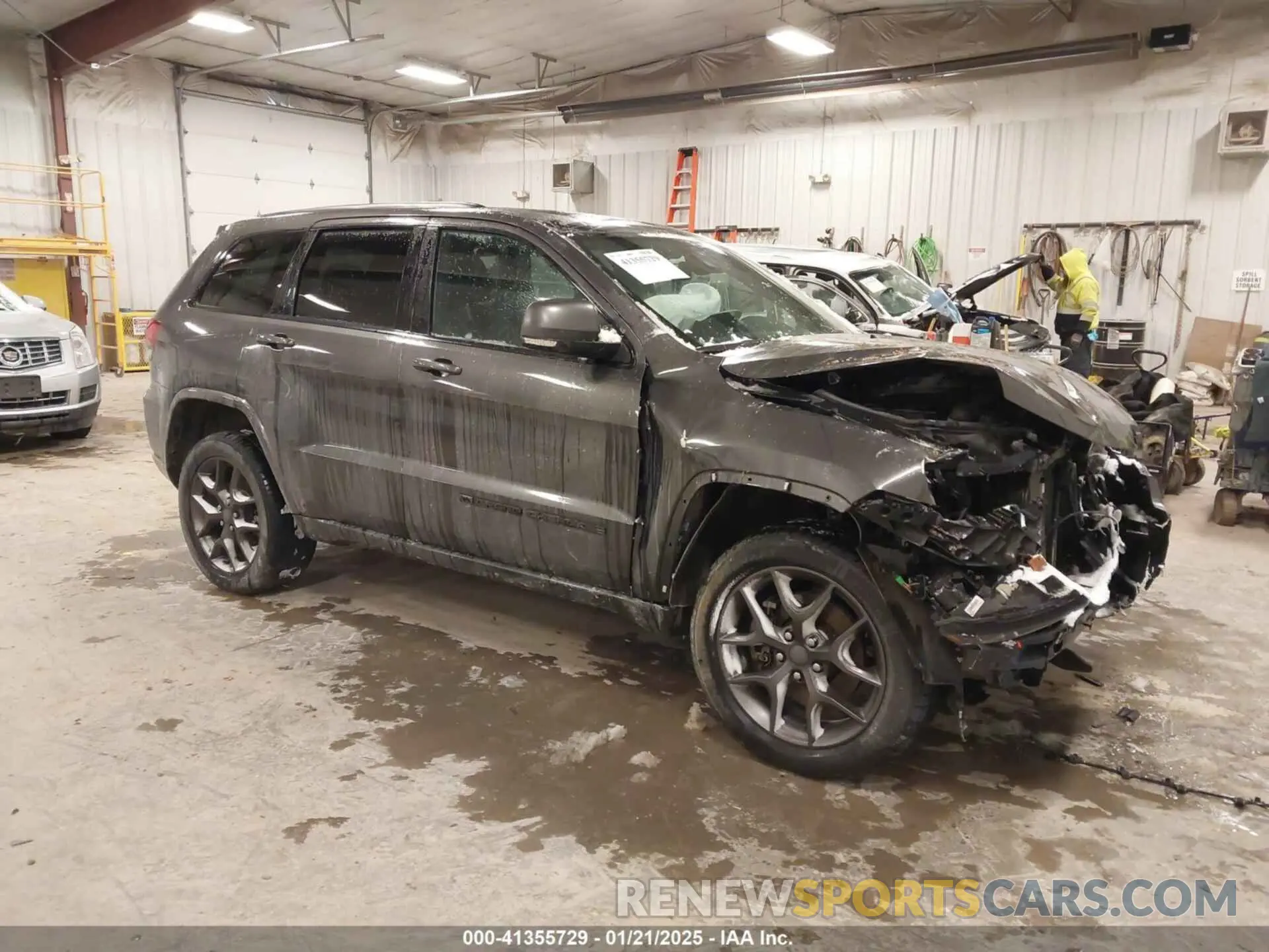 1 fotografías del automóvil dañado 1C4RJFBG2MC736010 JEEP GRAND CHEROKEE 2021