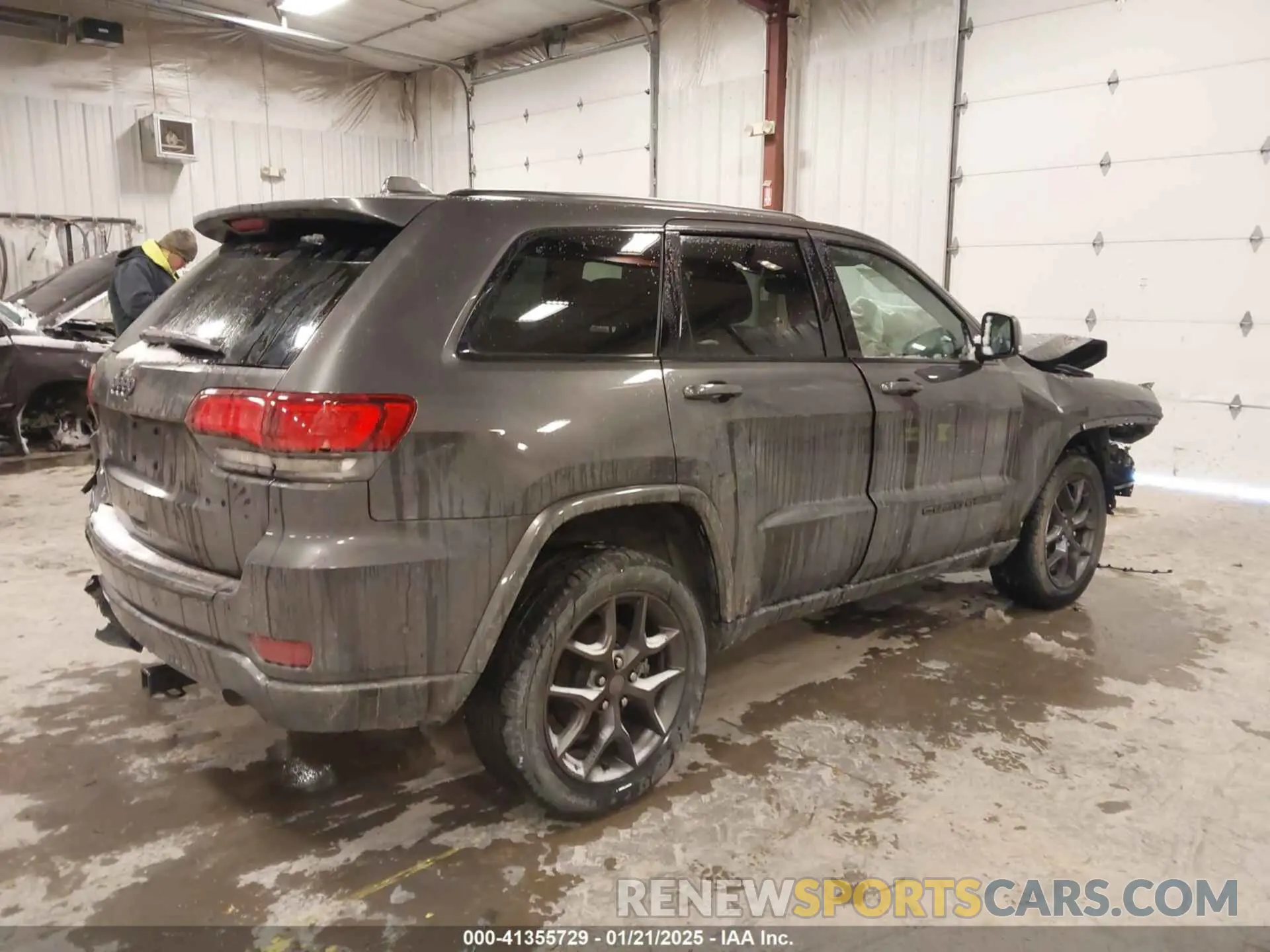 4 fotografías del automóvil dañado 1C4RJFBG2MC736010 JEEP GRAND CHEROKEE 2021