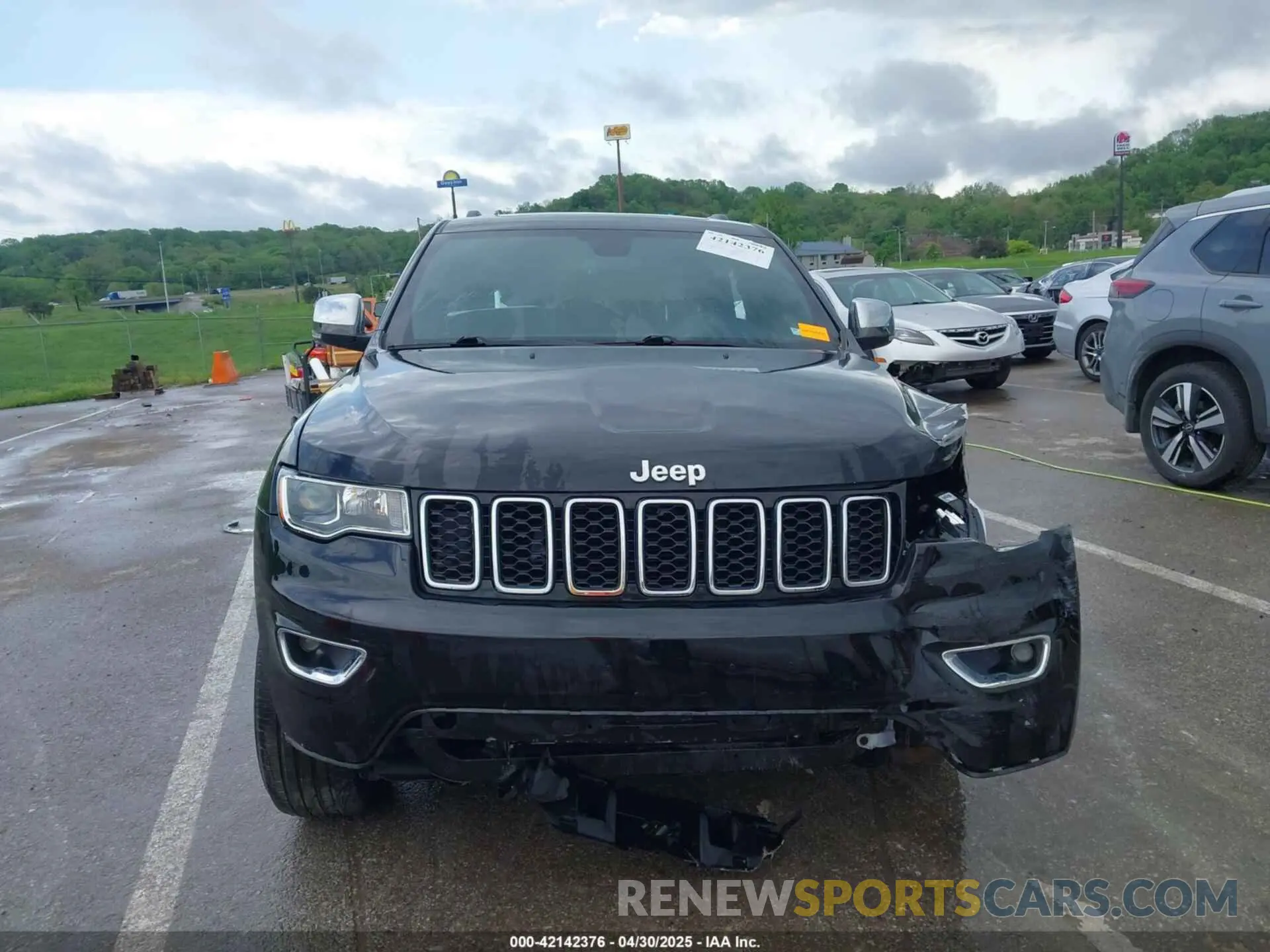 13 fotografías del automóvil dañado 1C4RJFBG2MC776068 JEEP GRAND CHEROKEE 2021