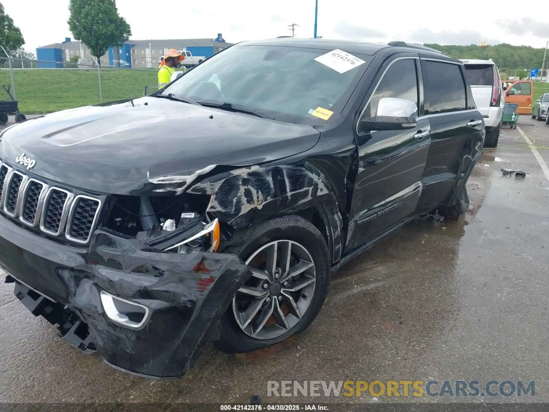 6 fotografías del automóvil dañado 1C4RJFBG2MC776068 JEEP GRAND CHEROKEE 2021