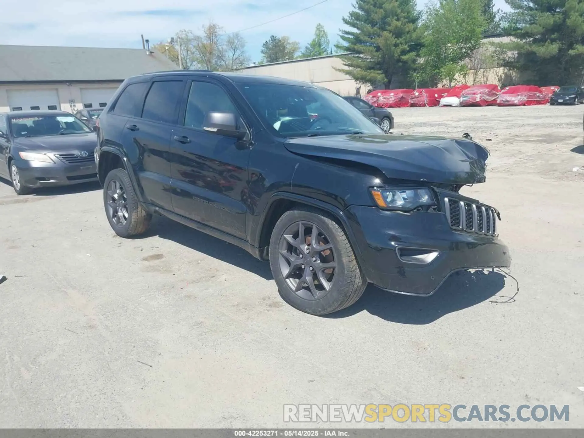 1 fotografías del automóvil dañado 1C4RJFBG3MC559693 JEEP GRAND CHEROKEE 2021