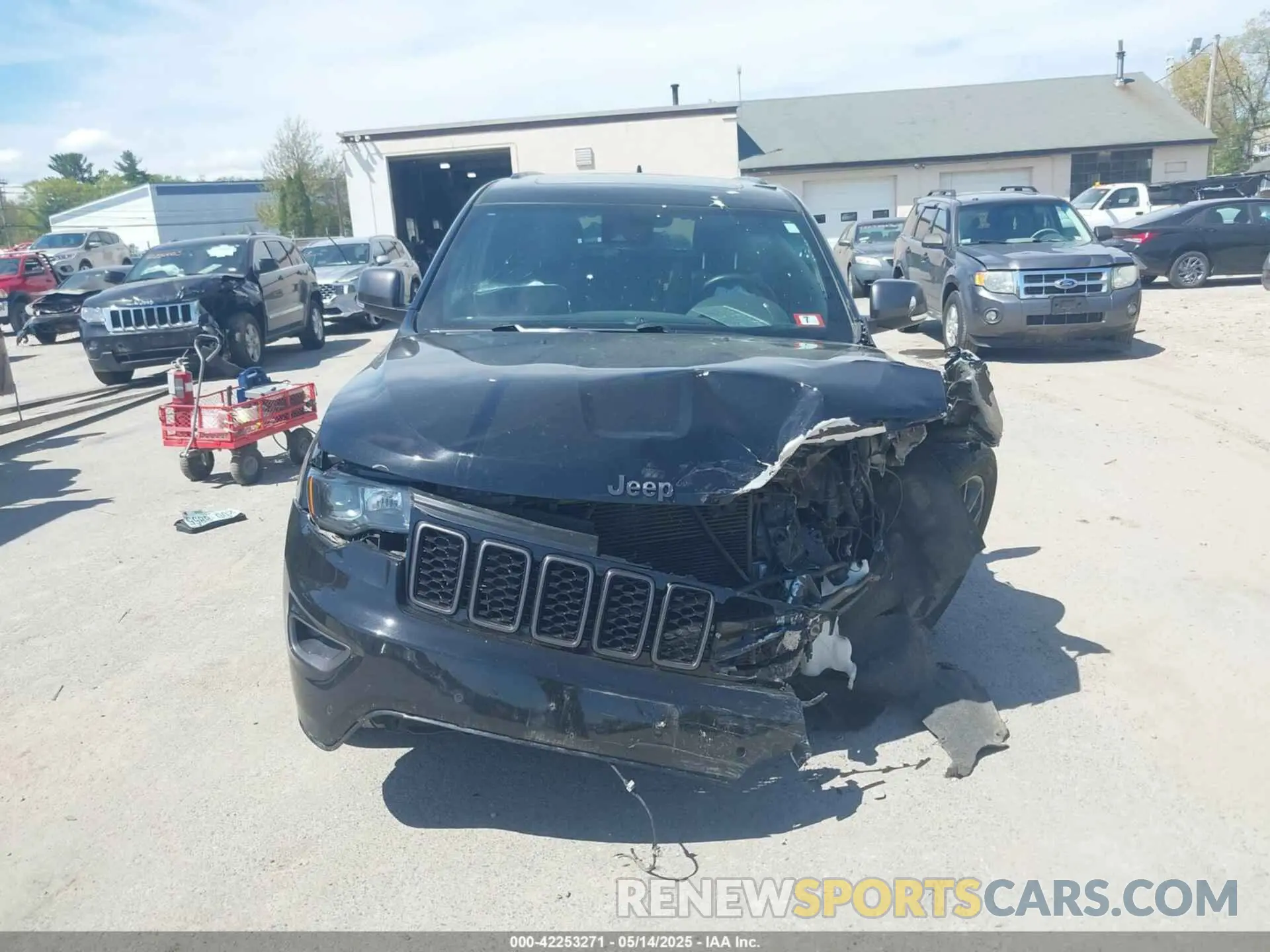 12 fotografías del automóvil dañado 1C4RJFBG3MC559693 JEEP GRAND CHEROKEE 2021