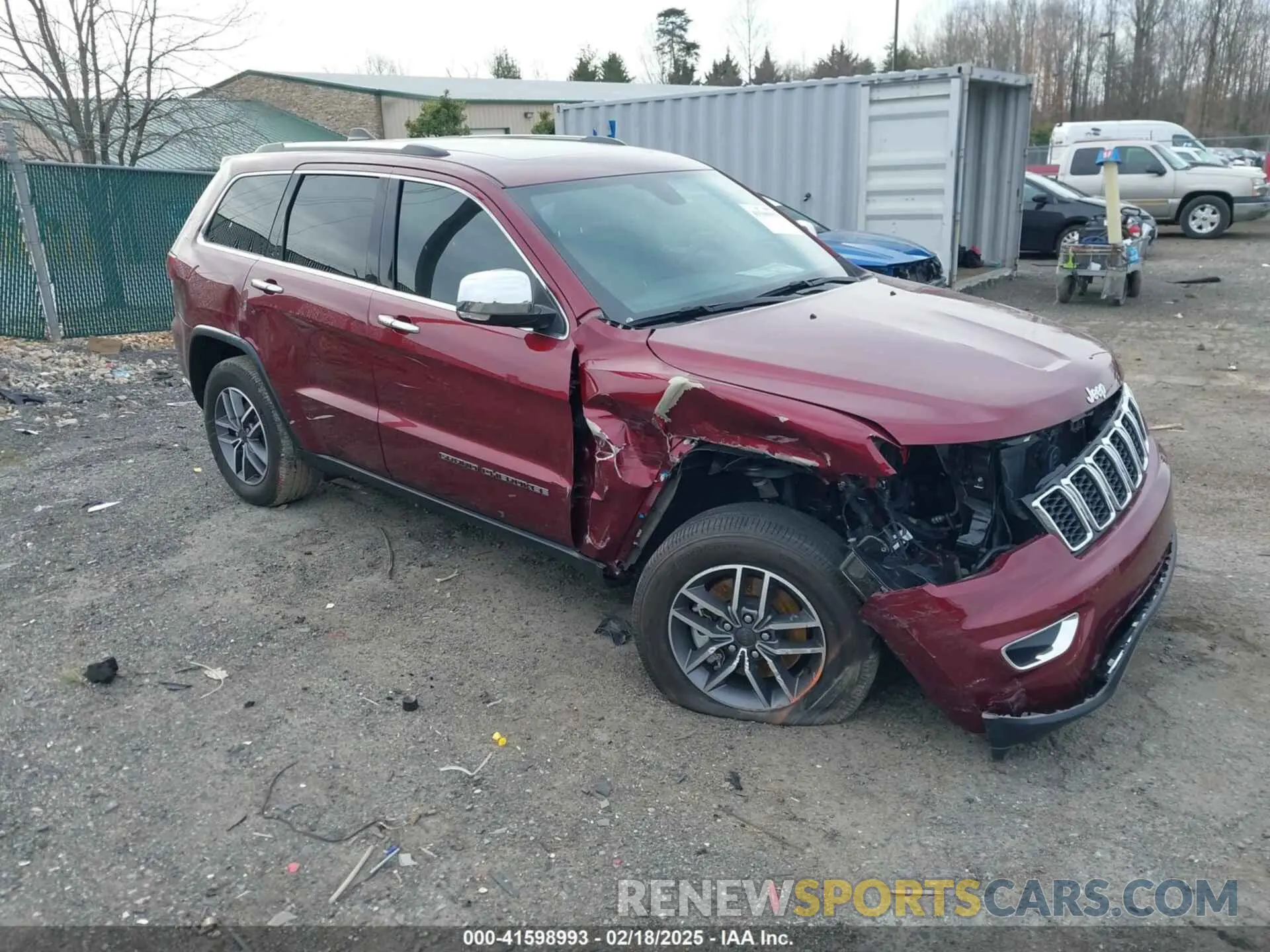 1 fotografías del automóvil dañado 1C4RJFBG3MC620606 JEEP GRAND CHEROKEE 2021