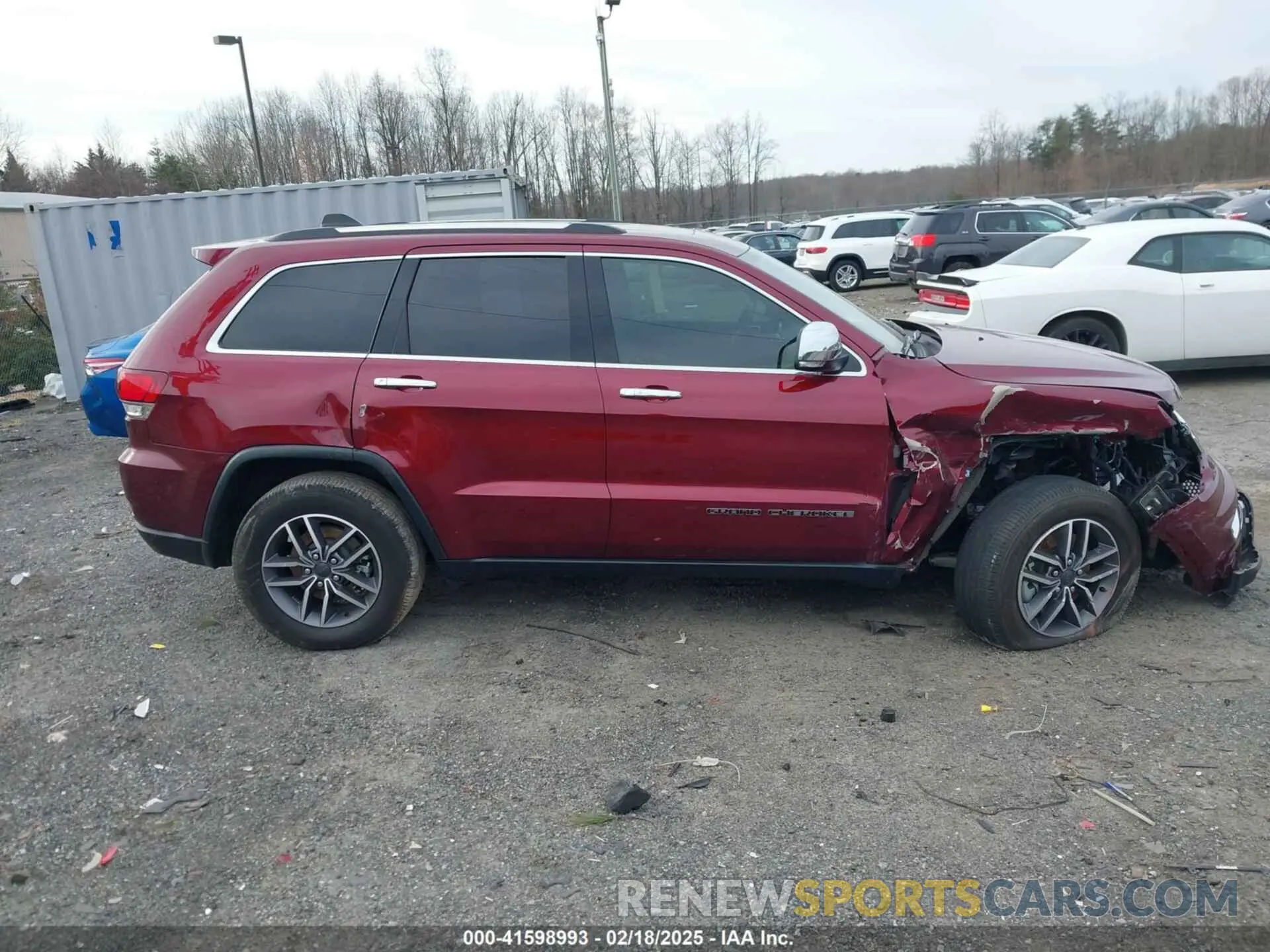 13 fotografías del automóvil dañado 1C4RJFBG3MC620606 JEEP GRAND CHEROKEE 2021