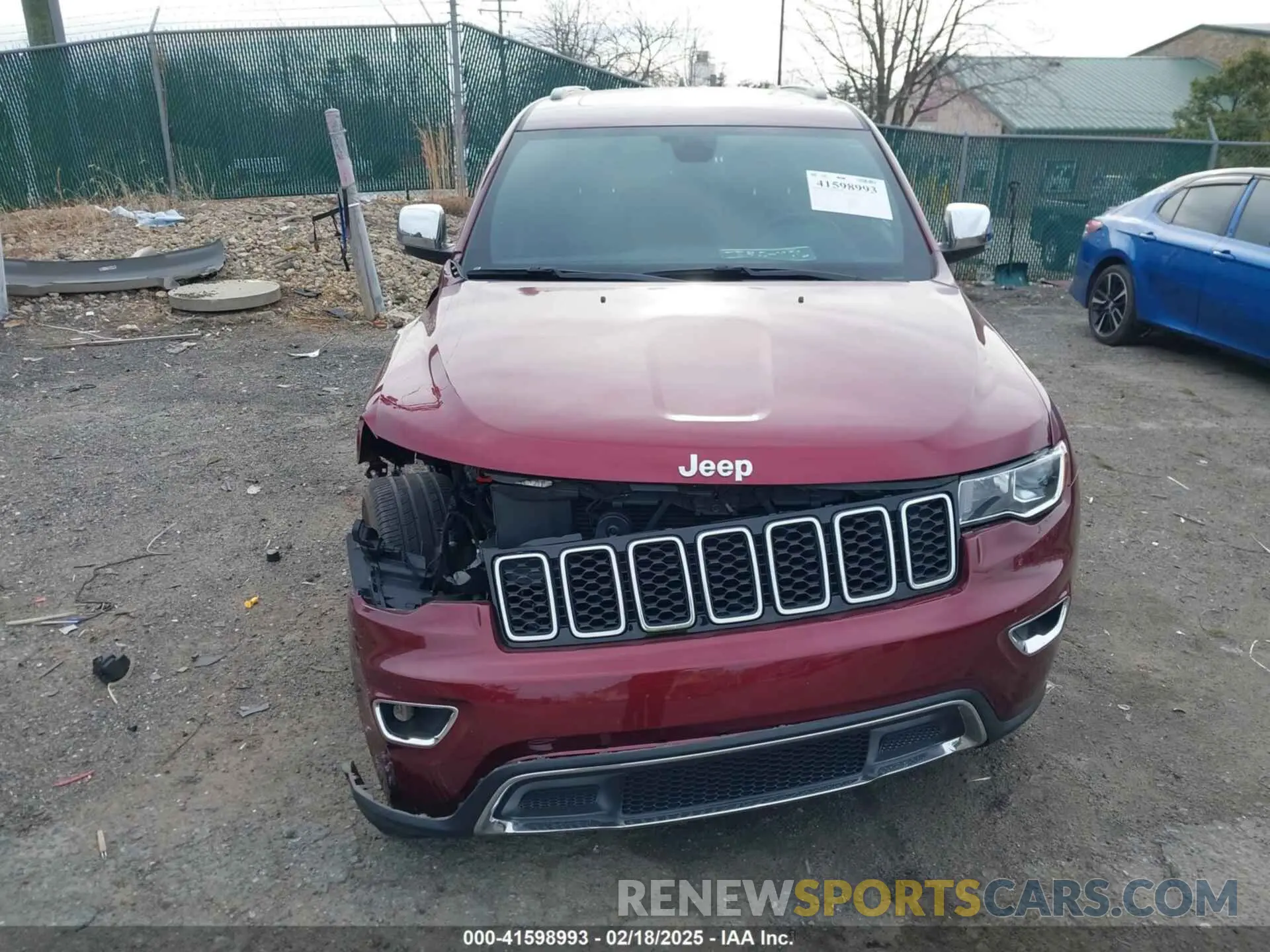 6 fotografías del automóvil dañado 1C4RJFBG3MC620606 JEEP GRAND CHEROKEE 2021