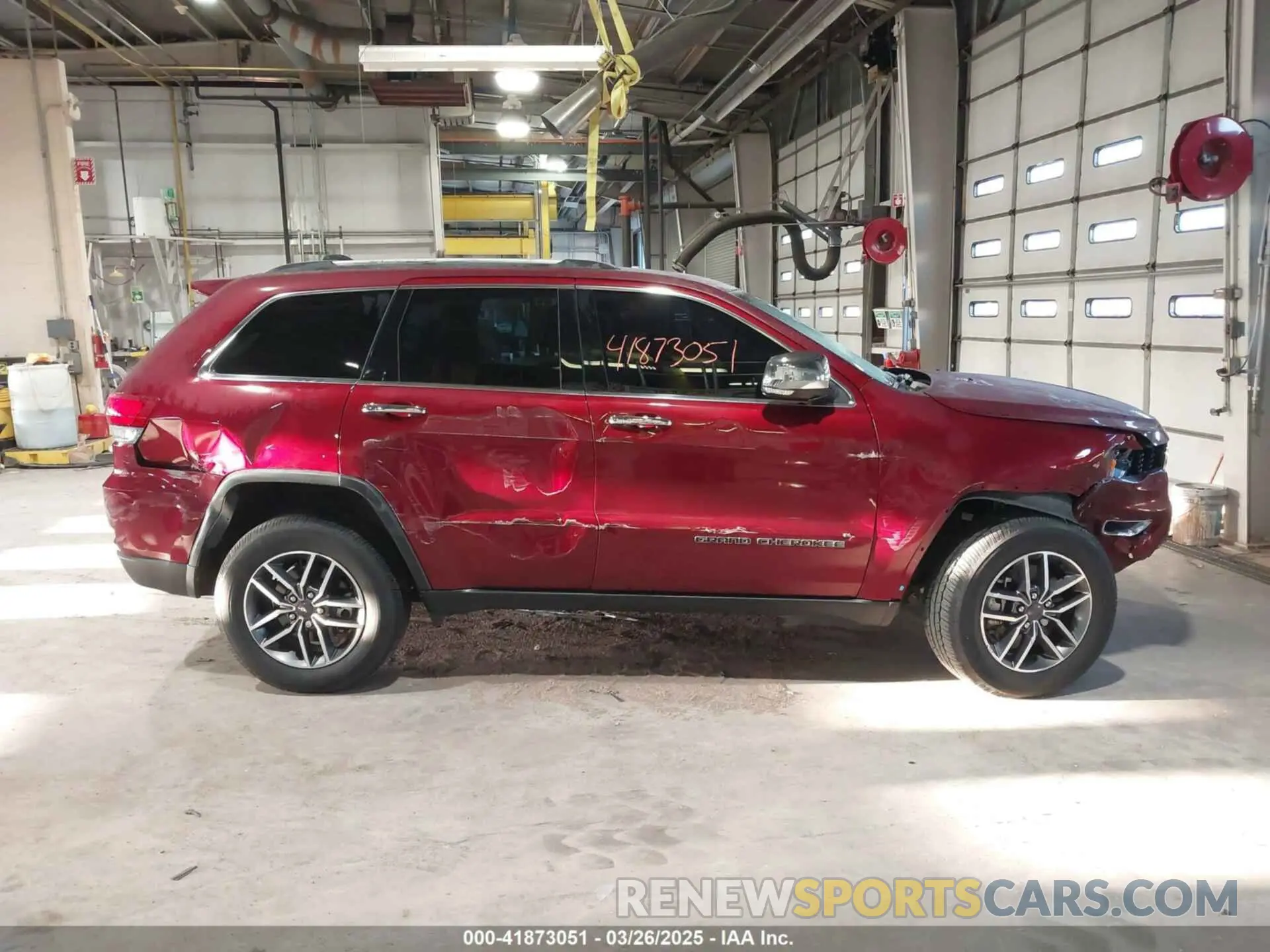 13 fotografías del automóvil dañado 1C4RJFBG3MC678361 JEEP GRAND CHEROKEE 2021