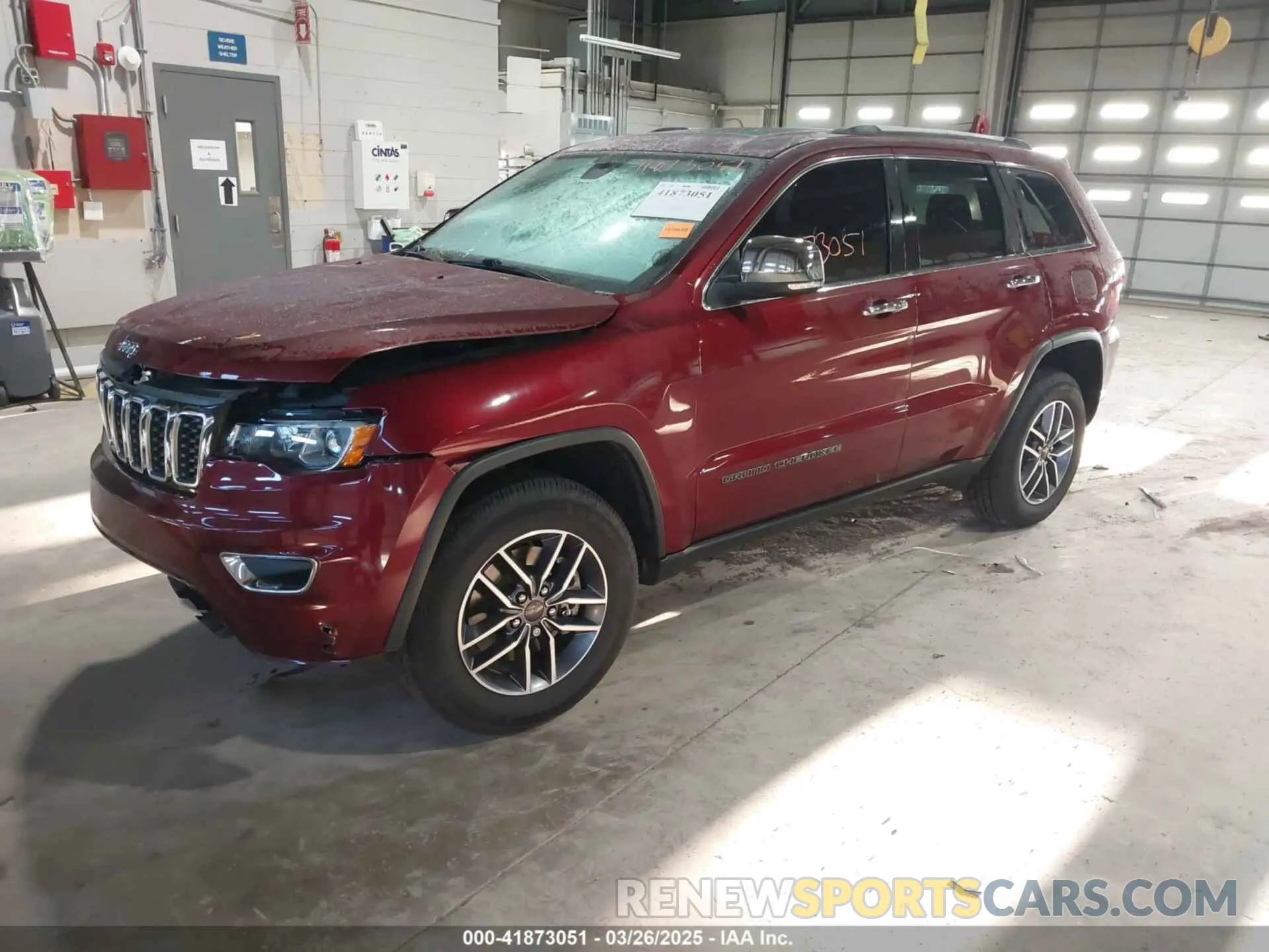 2 fotografías del automóvil dañado 1C4RJFBG3MC678361 JEEP GRAND CHEROKEE 2021