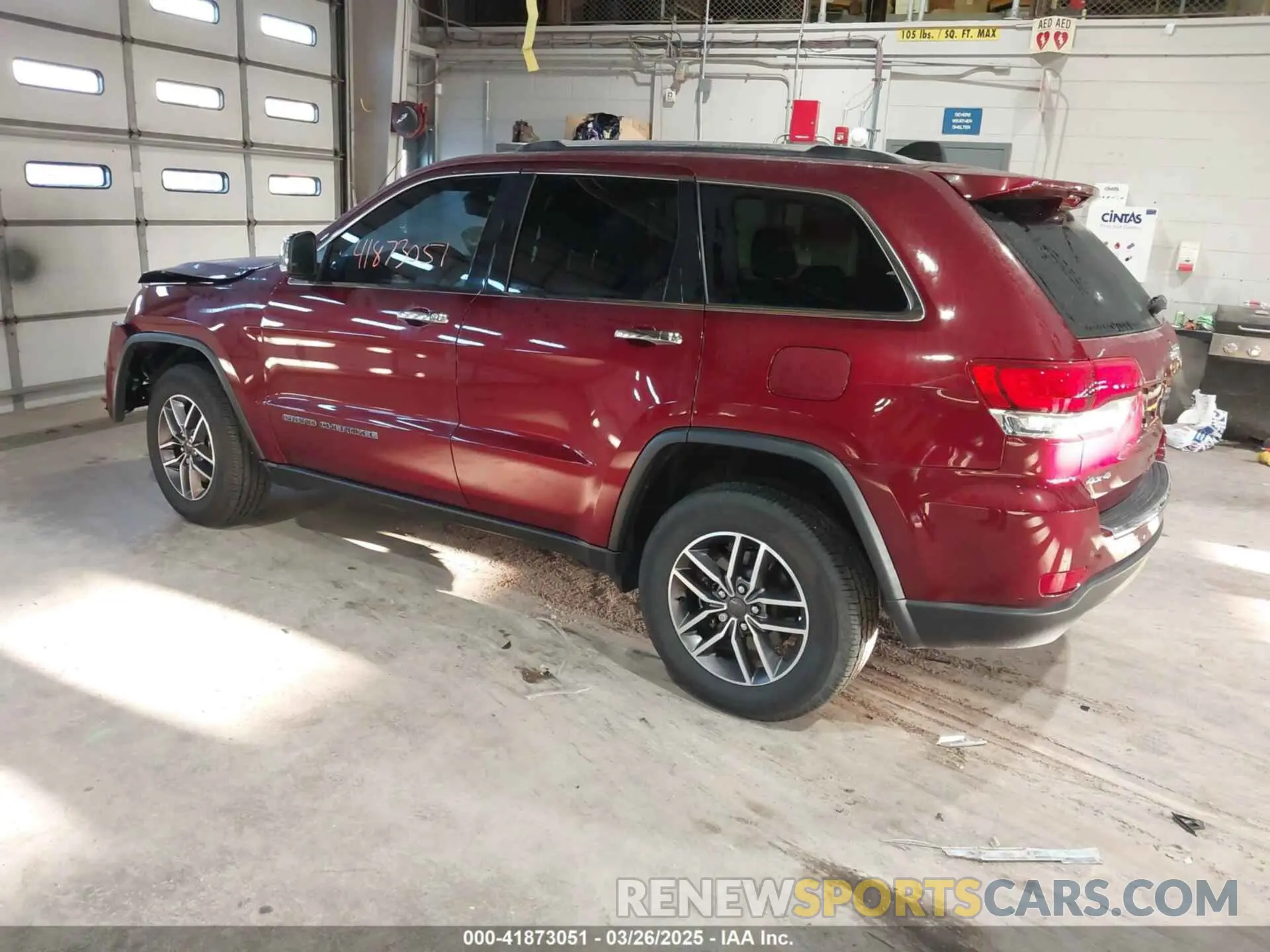 3 fotografías del automóvil dañado 1C4RJFBG3MC678361 JEEP GRAND CHEROKEE 2021