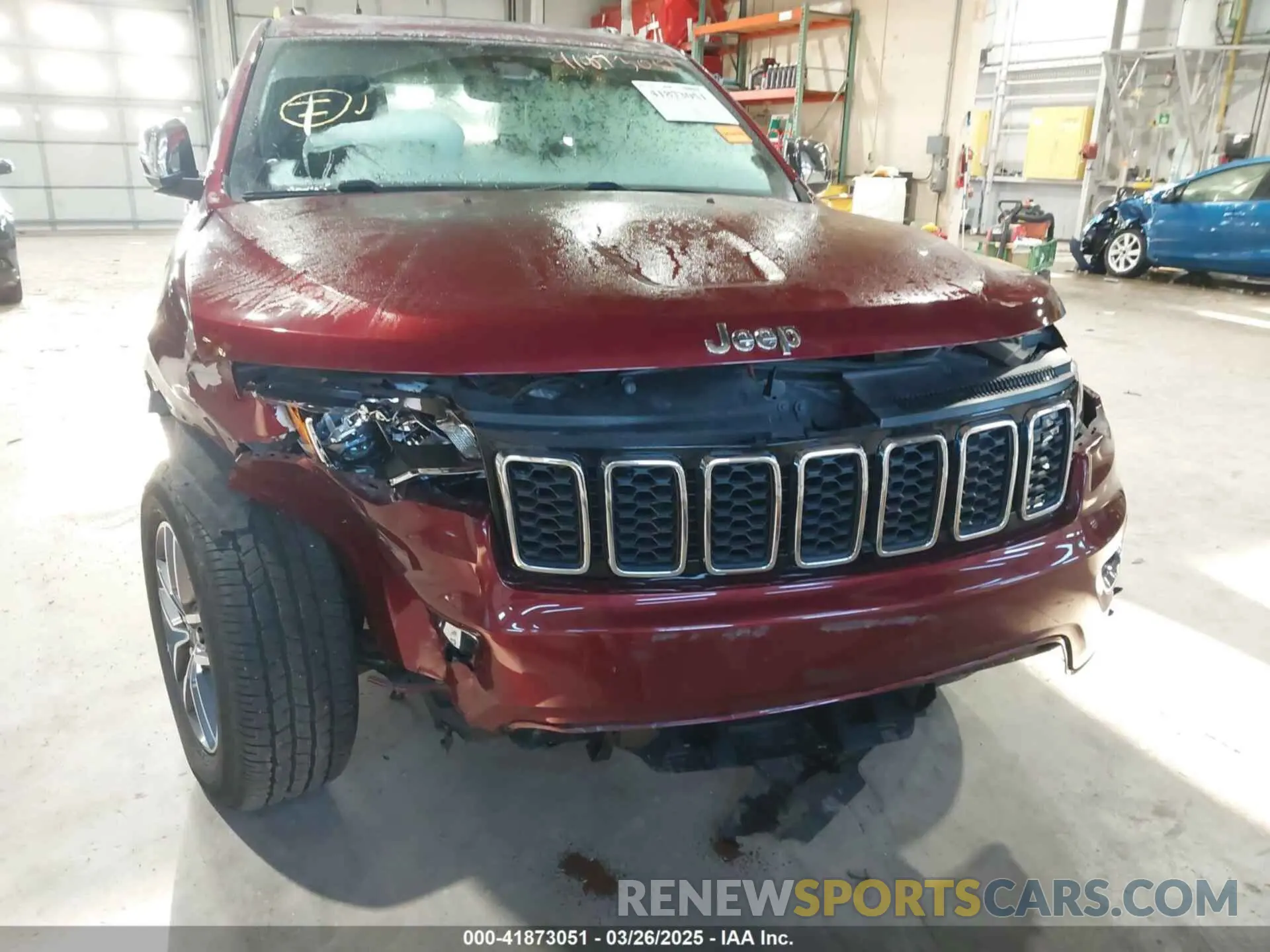 6 fotografías del automóvil dañado 1C4RJFBG3MC678361 JEEP GRAND CHEROKEE 2021