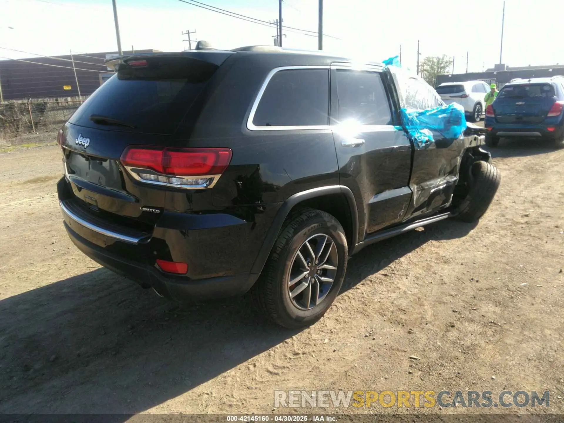 4 fotografías del automóvil dañado 1C4RJFBG3MC700245 JEEP GRAND CHEROKEE 2021