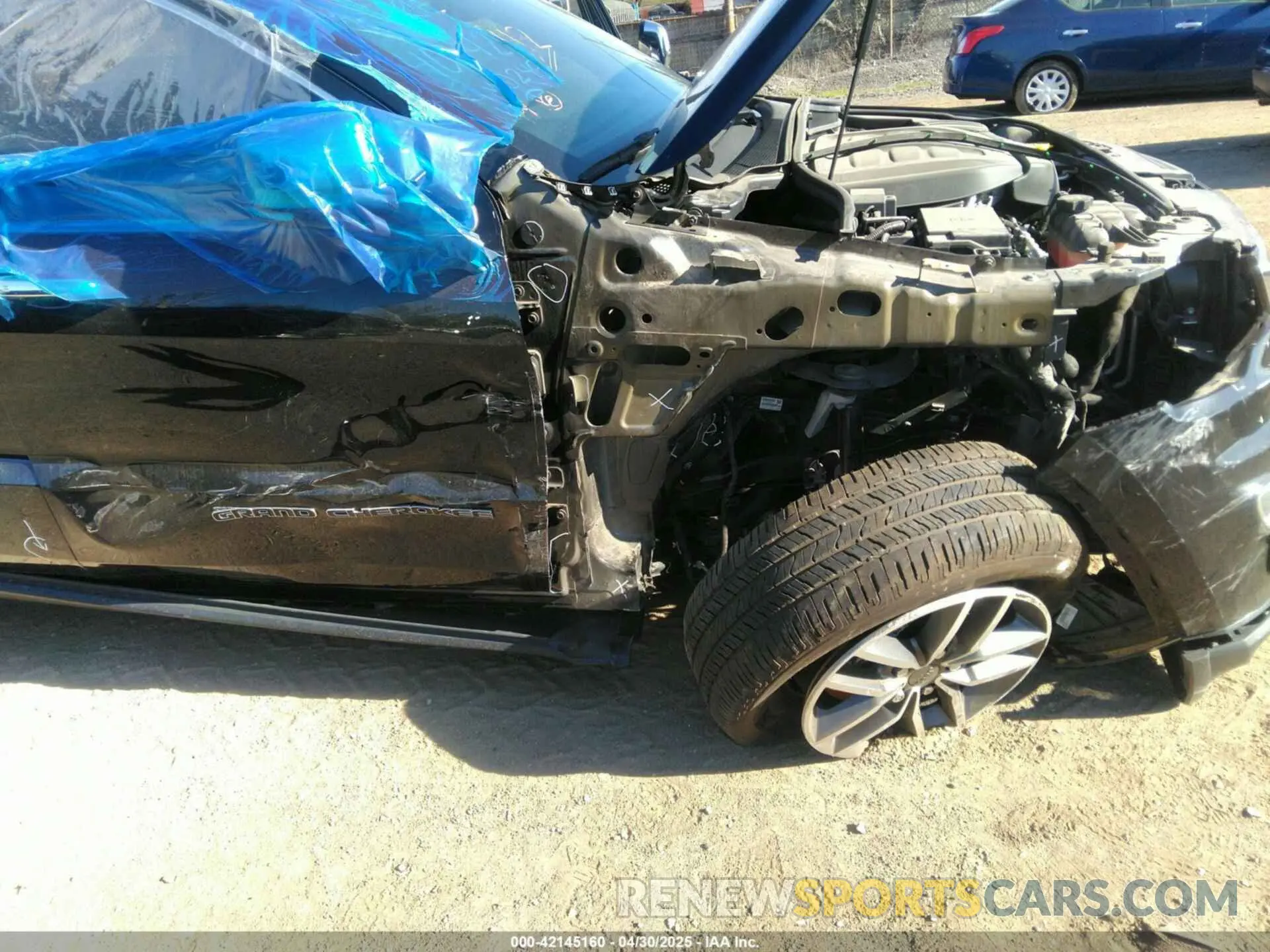 6 fotografías del automóvil dañado 1C4RJFBG3MC700245 JEEP GRAND CHEROKEE 2021