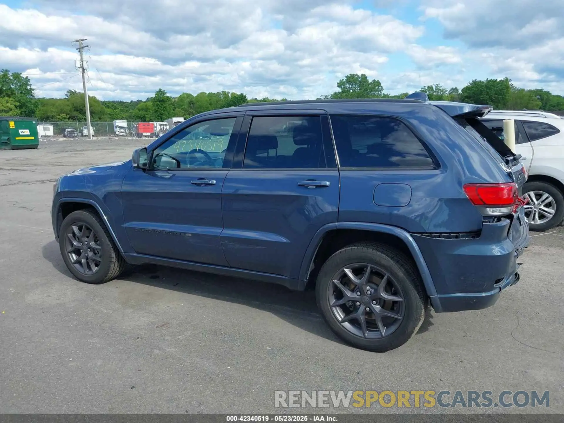14 fotografías del automóvil dañado 1C4RJFBG3MC810728 JEEP GRAND CHEROKEE 2021