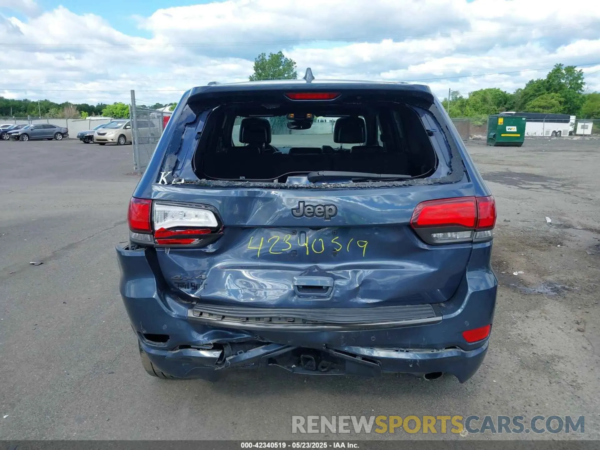 16 fotografías del automóvil dañado 1C4RJFBG3MC810728 JEEP GRAND CHEROKEE 2021