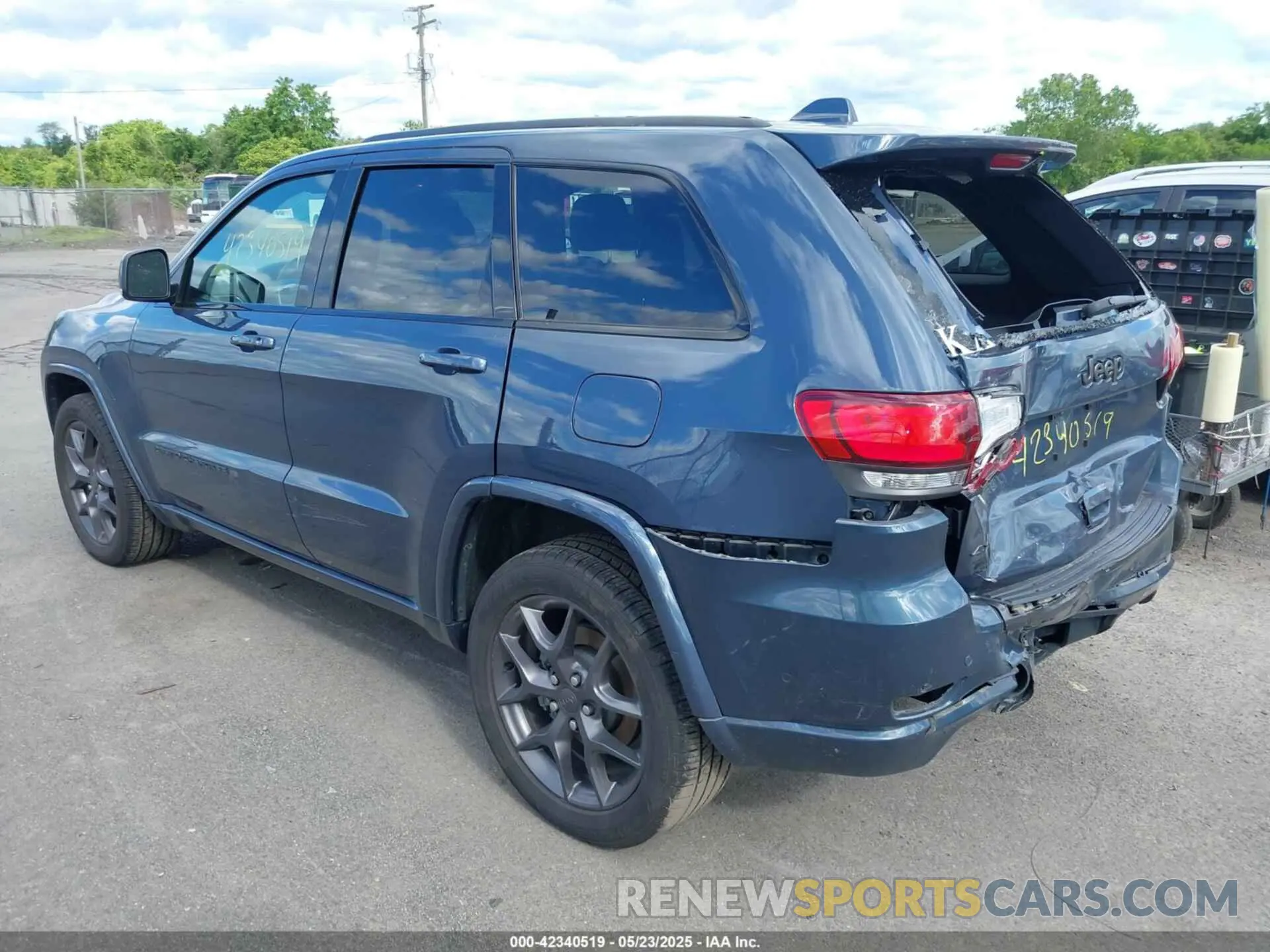 3 fotografías del automóvil dañado 1C4RJFBG3MC810728 JEEP GRAND CHEROKEE 2021