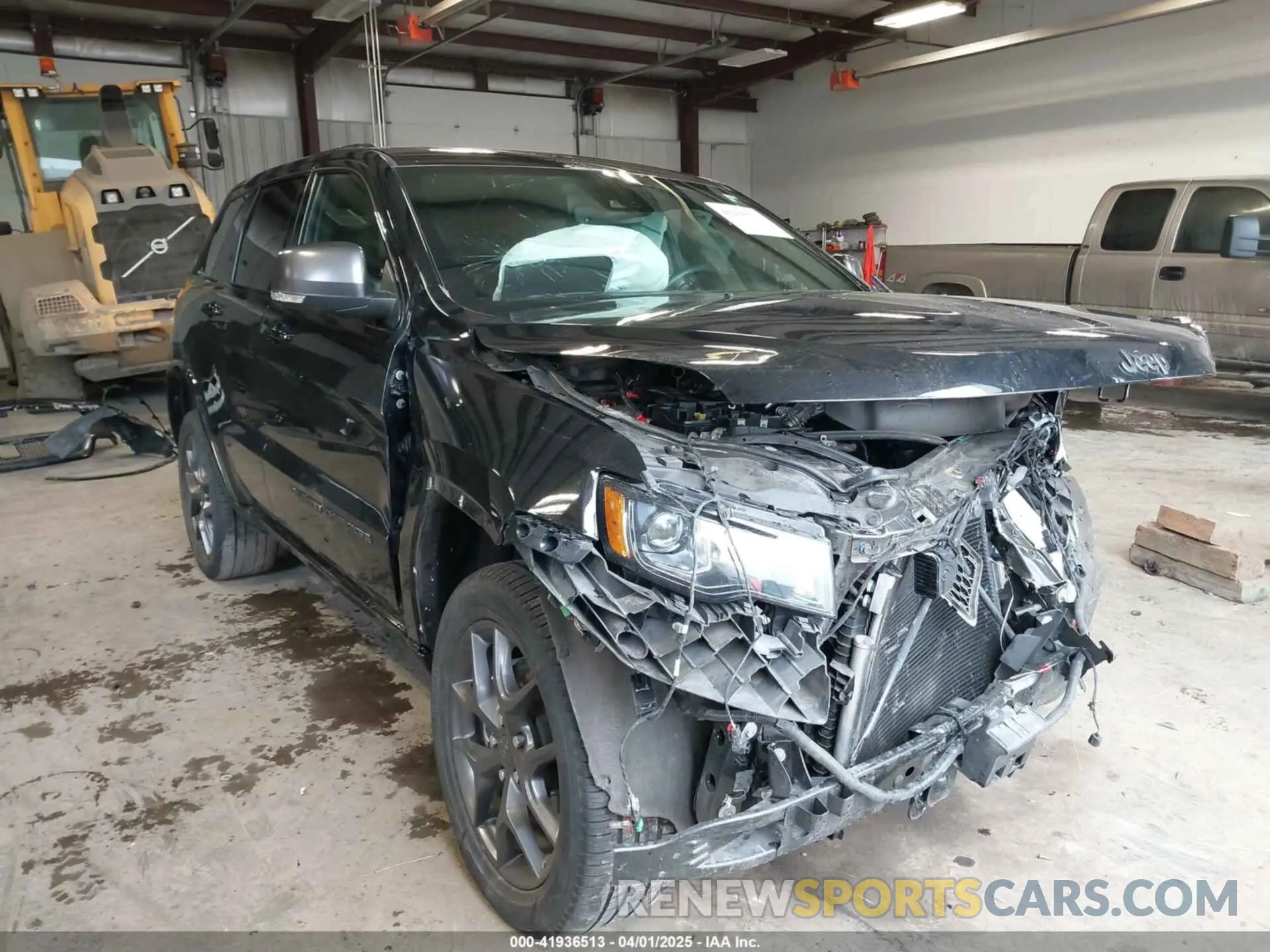 1 fotografías del automóvil dañado 1C4RJFBG3MC840652 JEEP GRAND CHEROKEE 2021