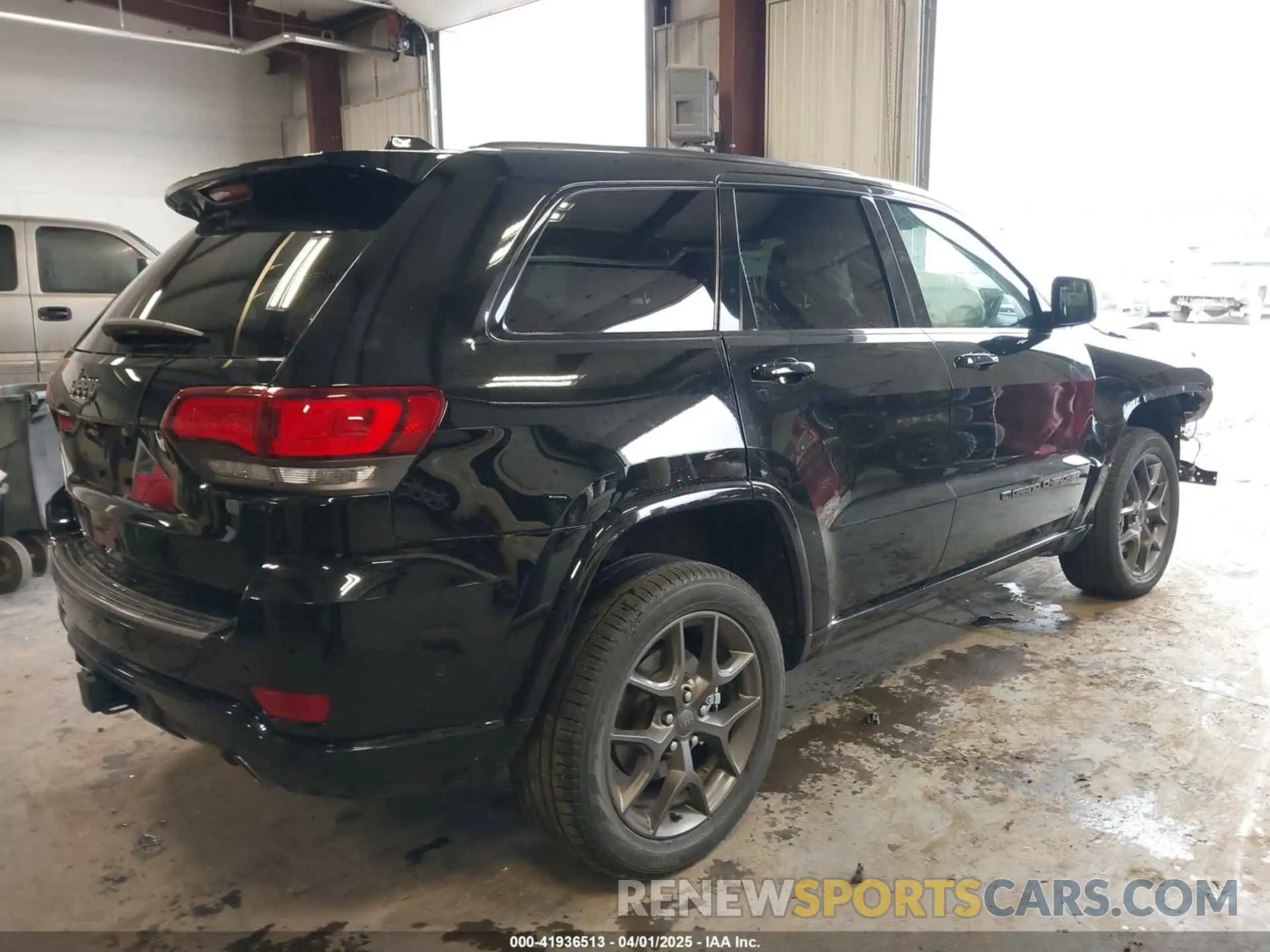 4 fotografías del automóvil dañado 1C4RJFBG3MC840652 JEEP GRAND CHEROKEE 2021